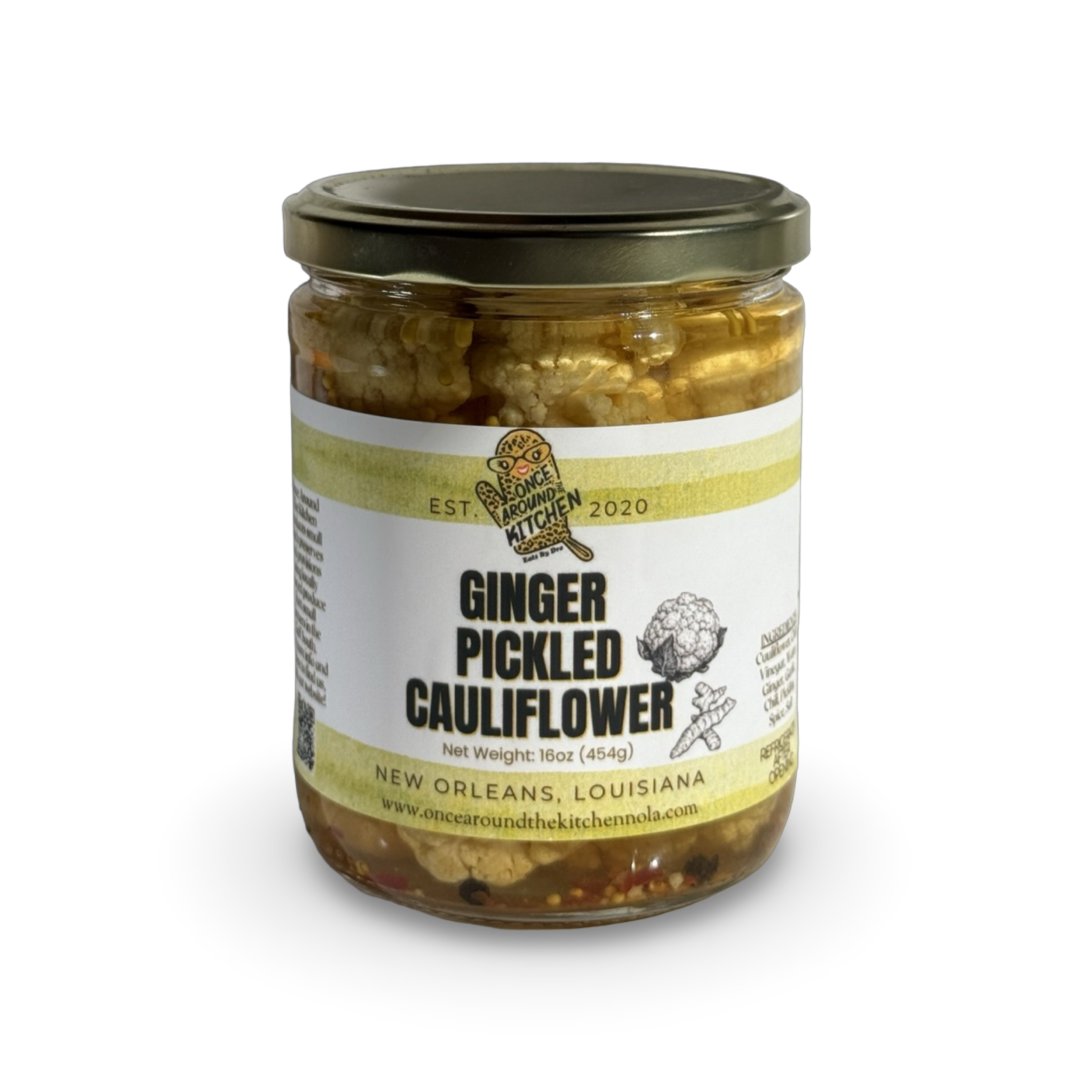 Ginger-Pickled Cauliflower 16oz