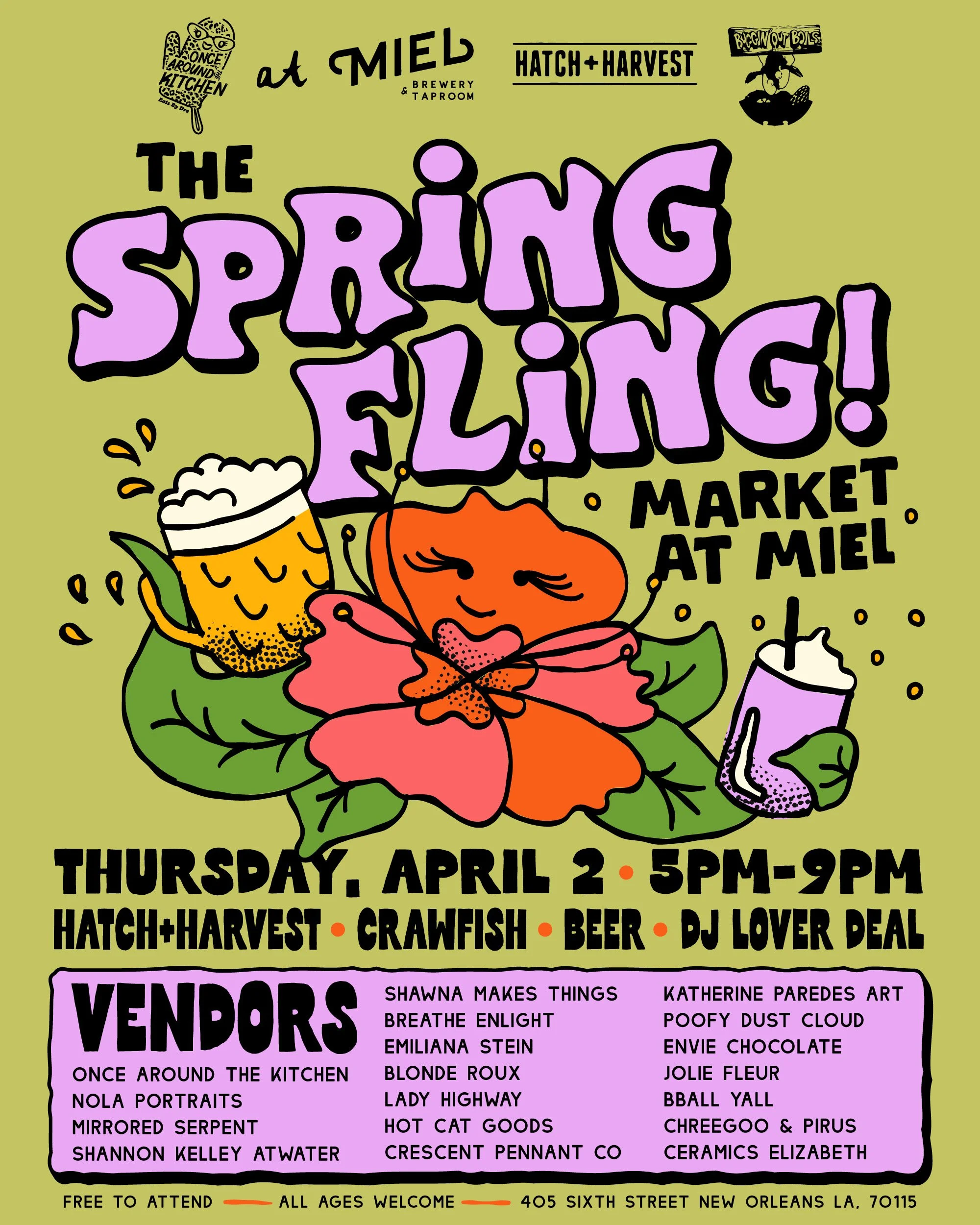 Miel Brewery Spring Market
