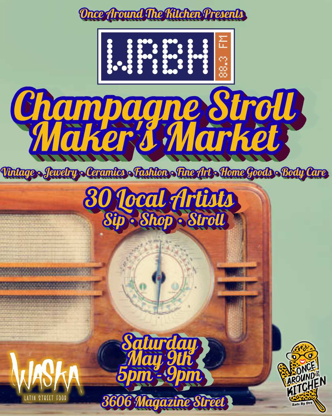 WRBH Champagne Stroll Maker's Market 