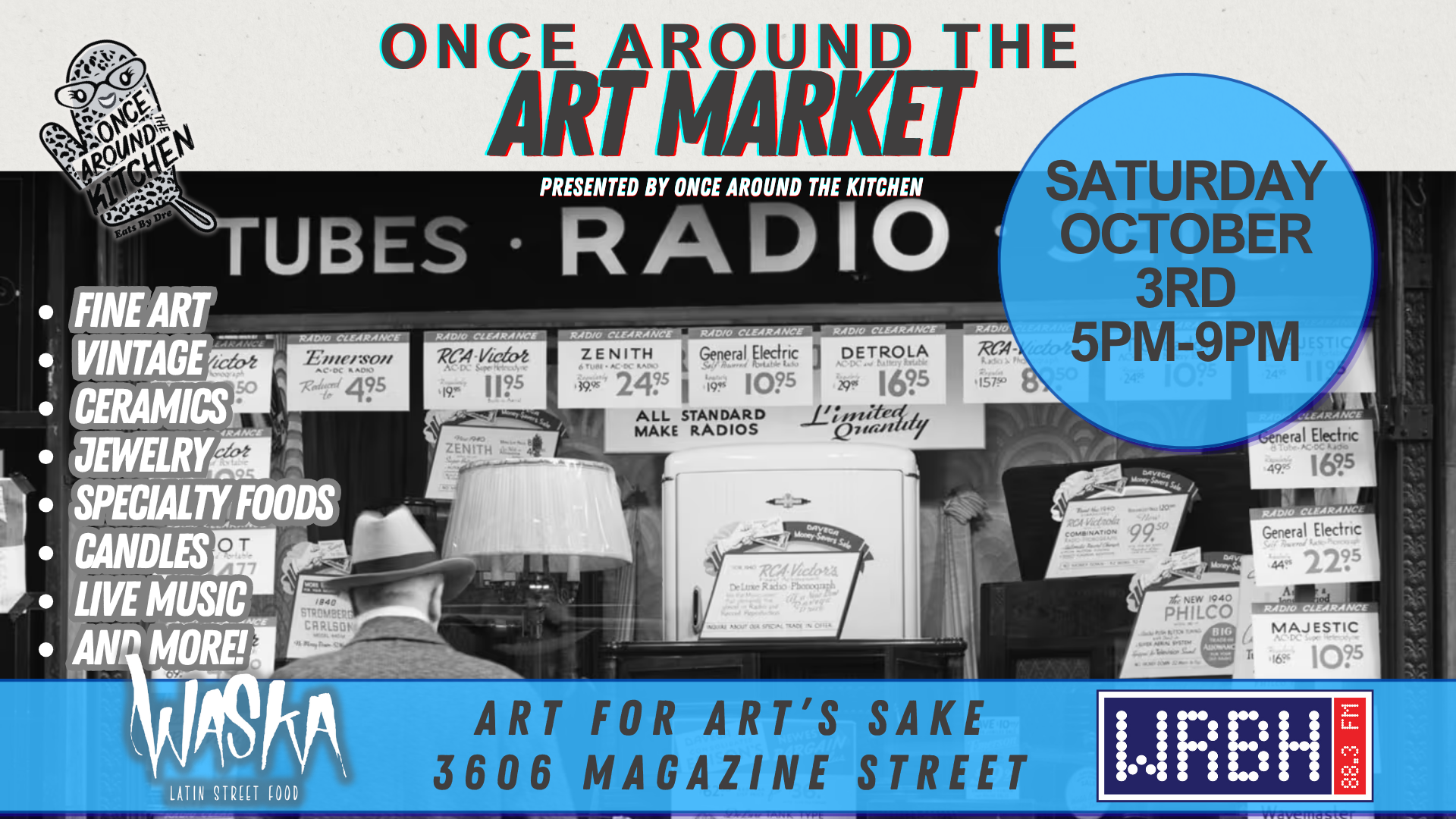 Once Around The Market: Art For Art's Sake