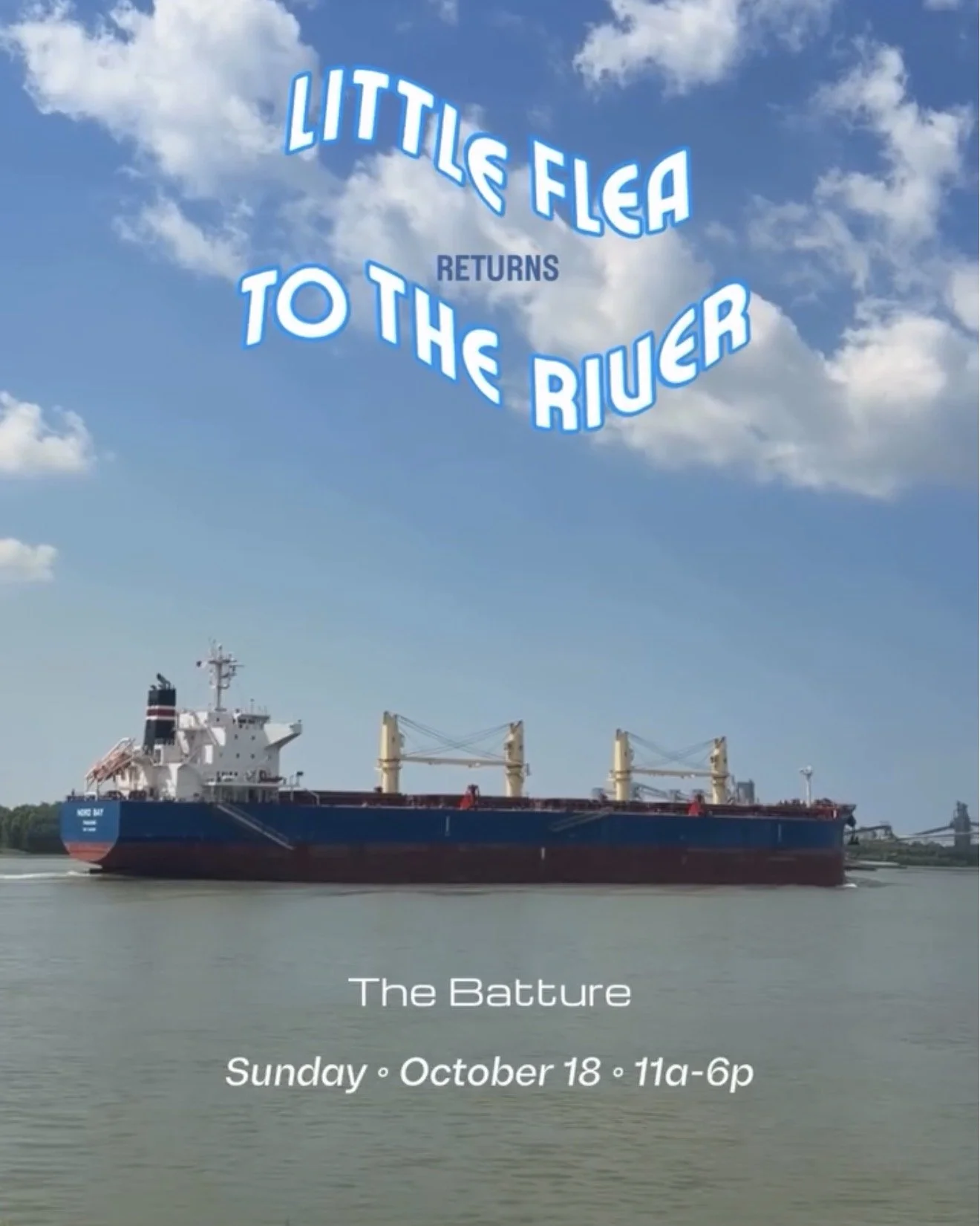 Little Flea at The Batture