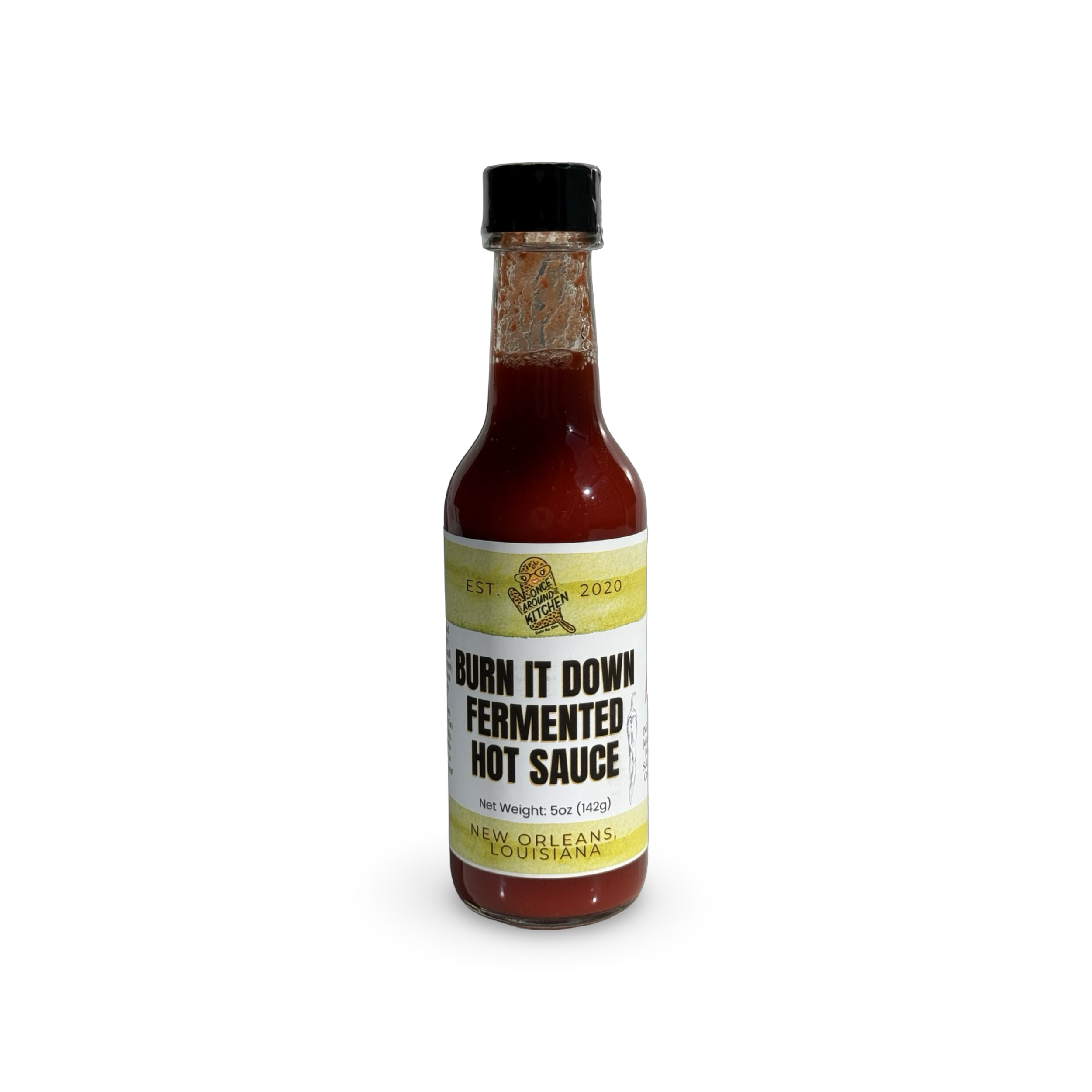 BURN IT DOWN - Fermented Hot Sauce 5oz