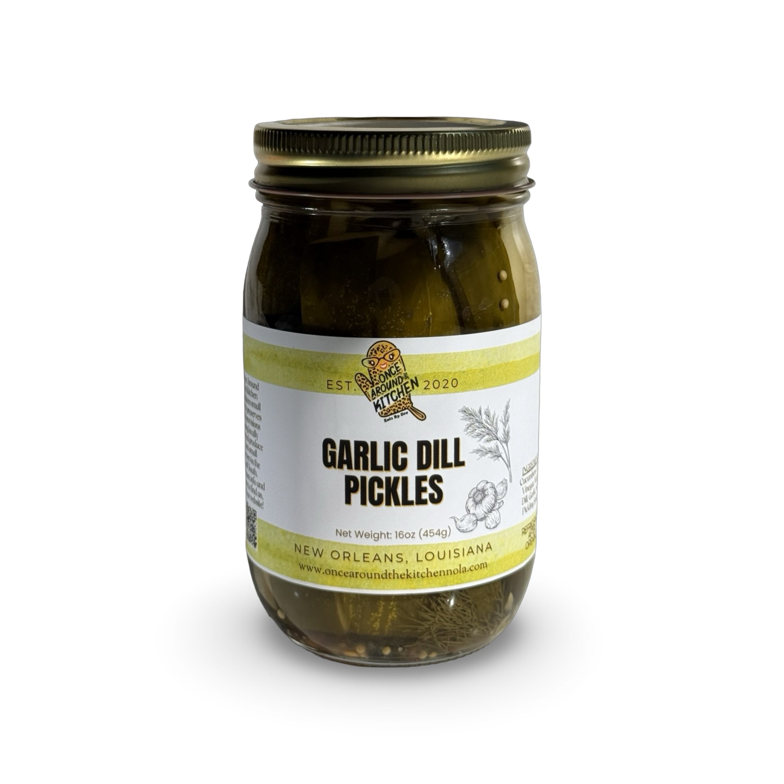 Garlic Dill Pickles 16oz