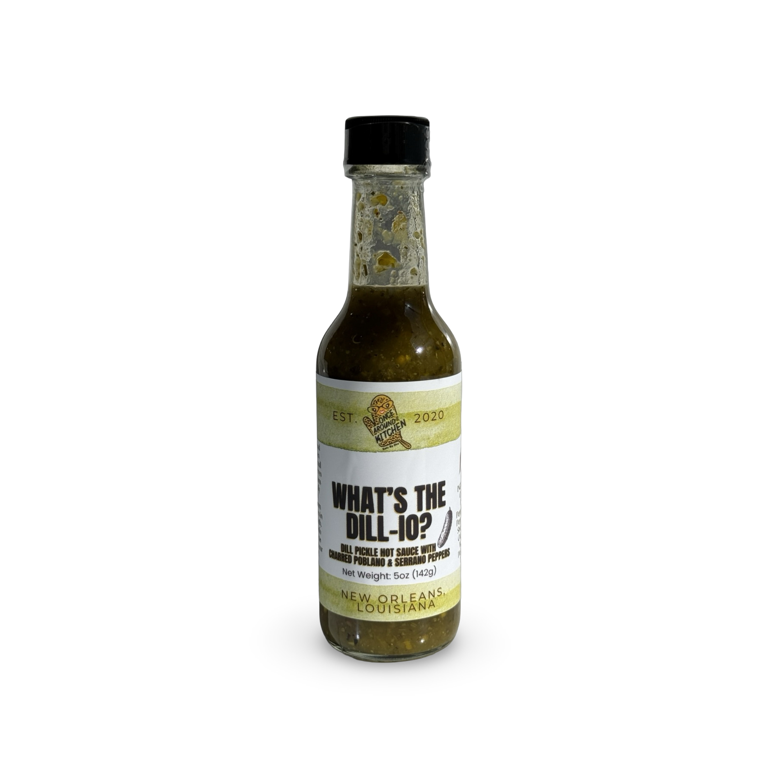 What's The Dill-io? Dill Pickle Hot Sauce (5 oz)