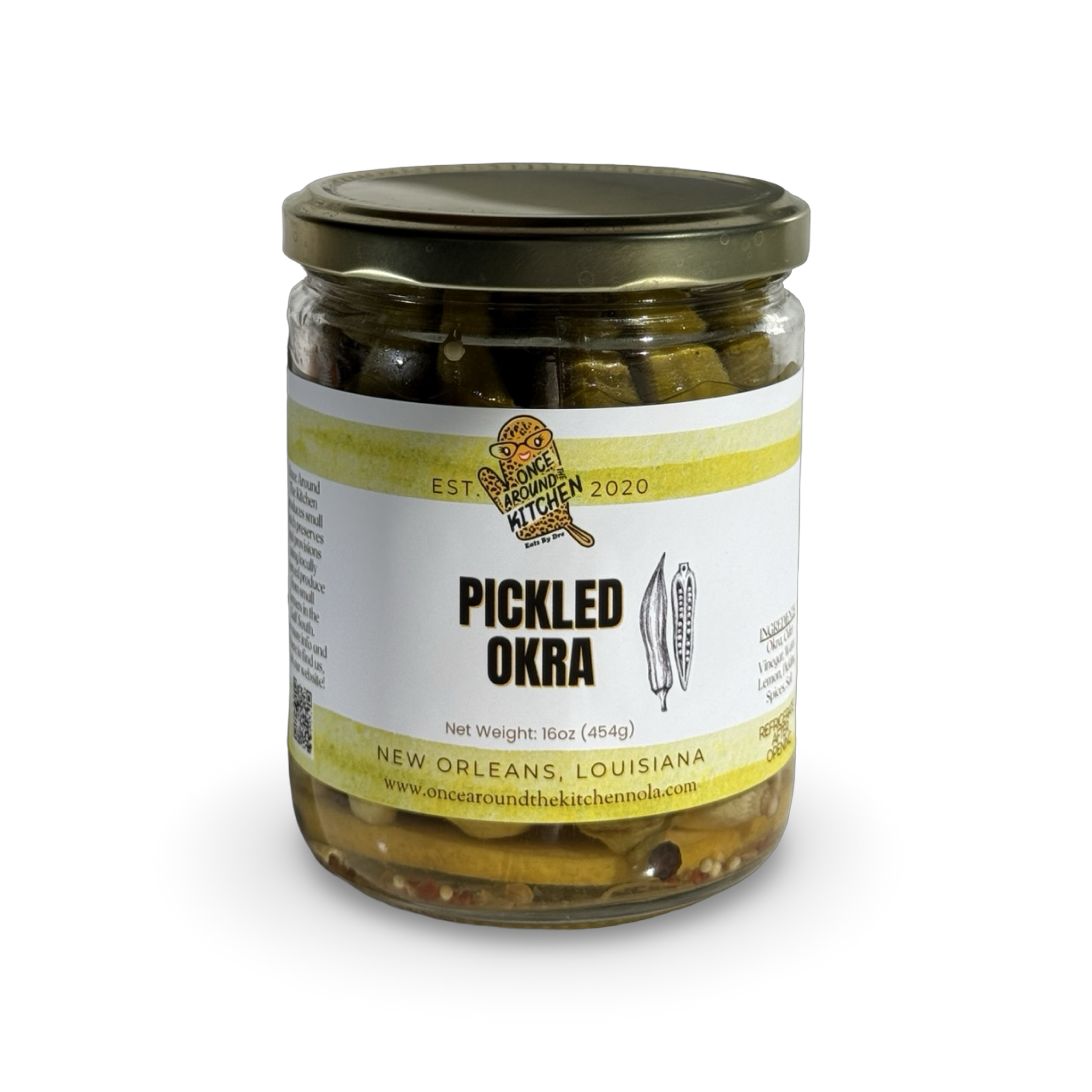 Pickled Okra 16oz