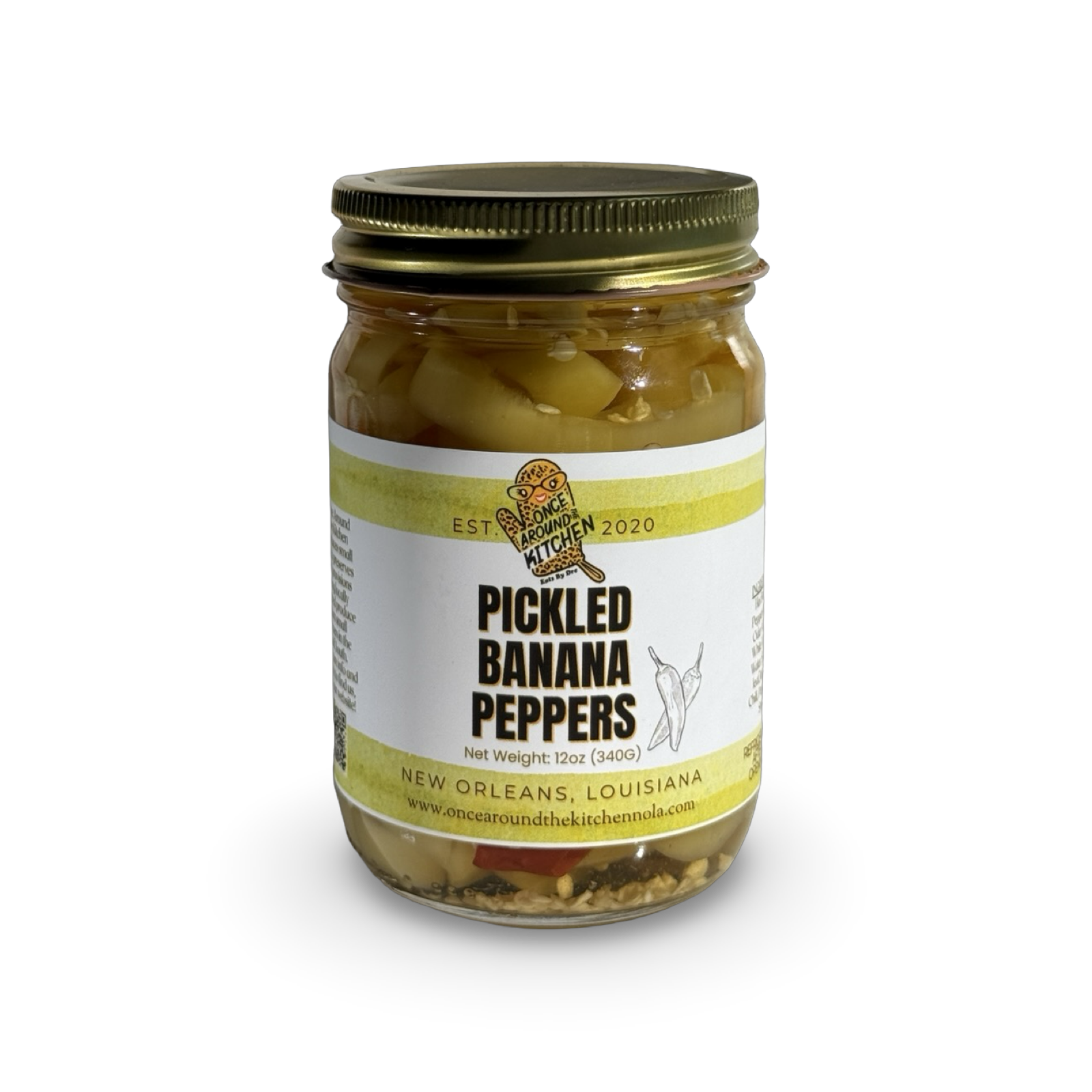 Pickled Banana Peppers 12oz