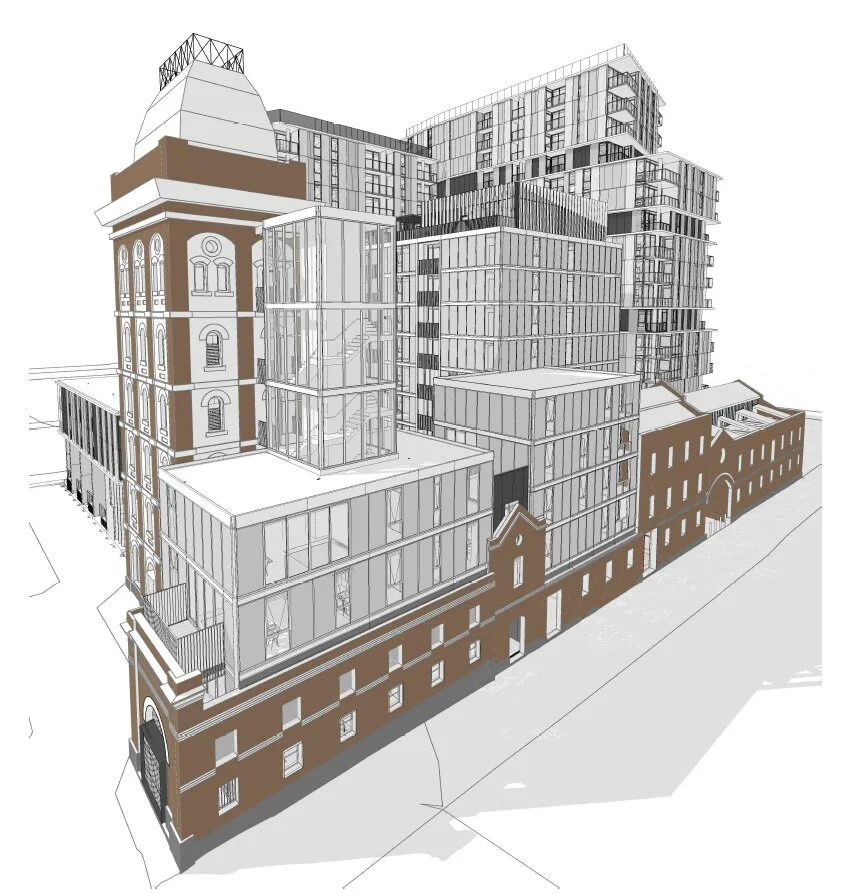 YORKSHIRE APARTMENTS, COLLINGWOOD 355 APARTMENTS/2 LEVELS OF BASEMENT CAR PARK COST: $ 95 M