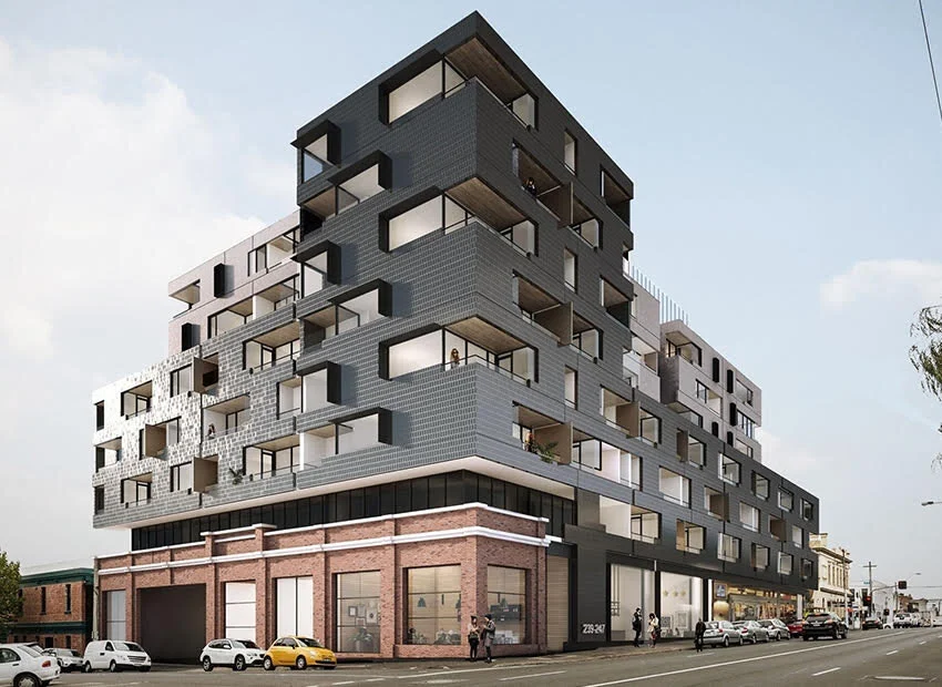 The Lyric Apartments and Aldi Supermarket, Fitzroy