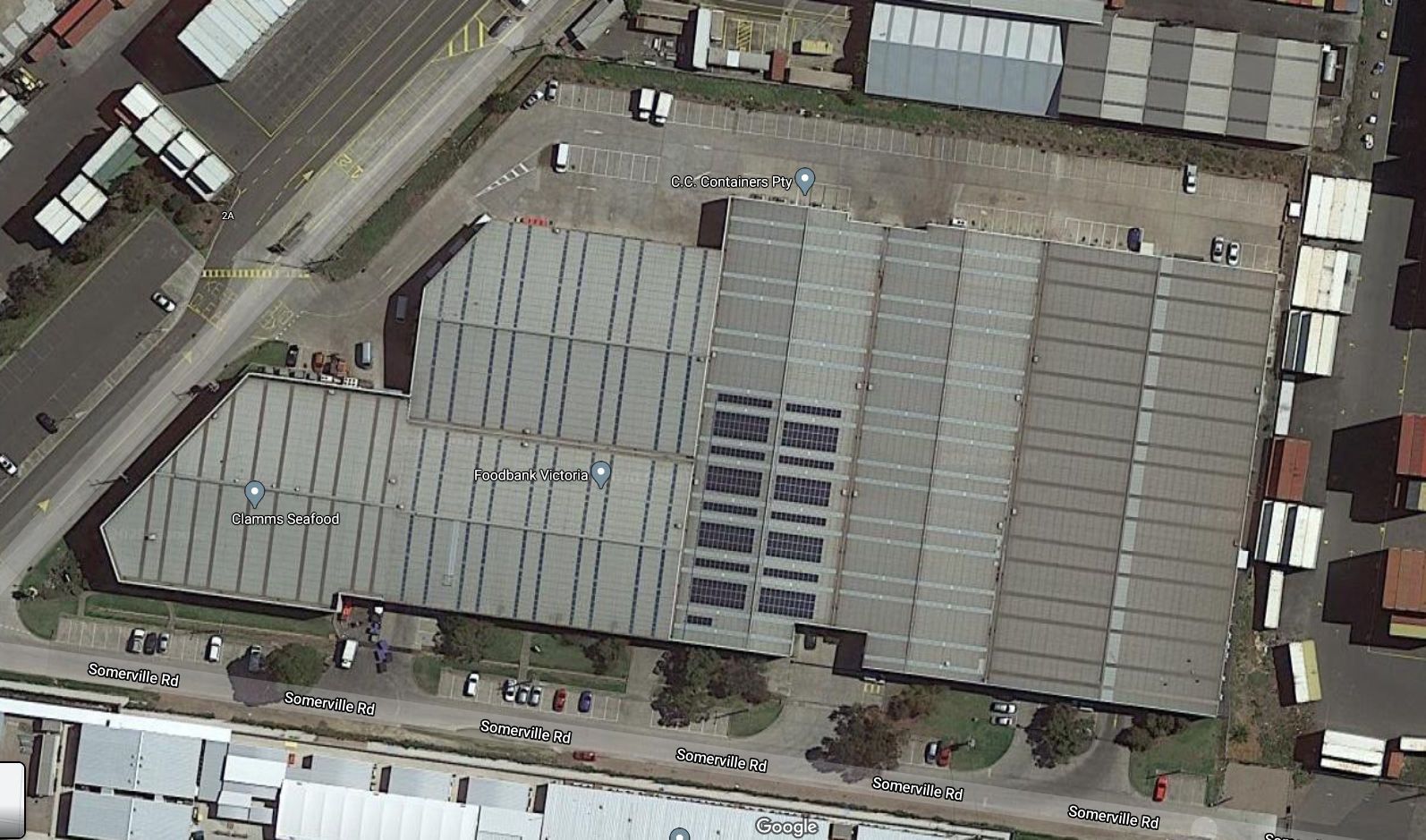 INDUSTRIAL COMPLEX, SOMERVILLE ROAD, FOOTSCRAY OVER 50M CLEAR SPAN STEEL TRUSSES