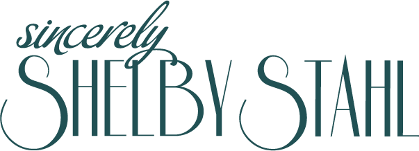 Sincerely, Shelby Stahl