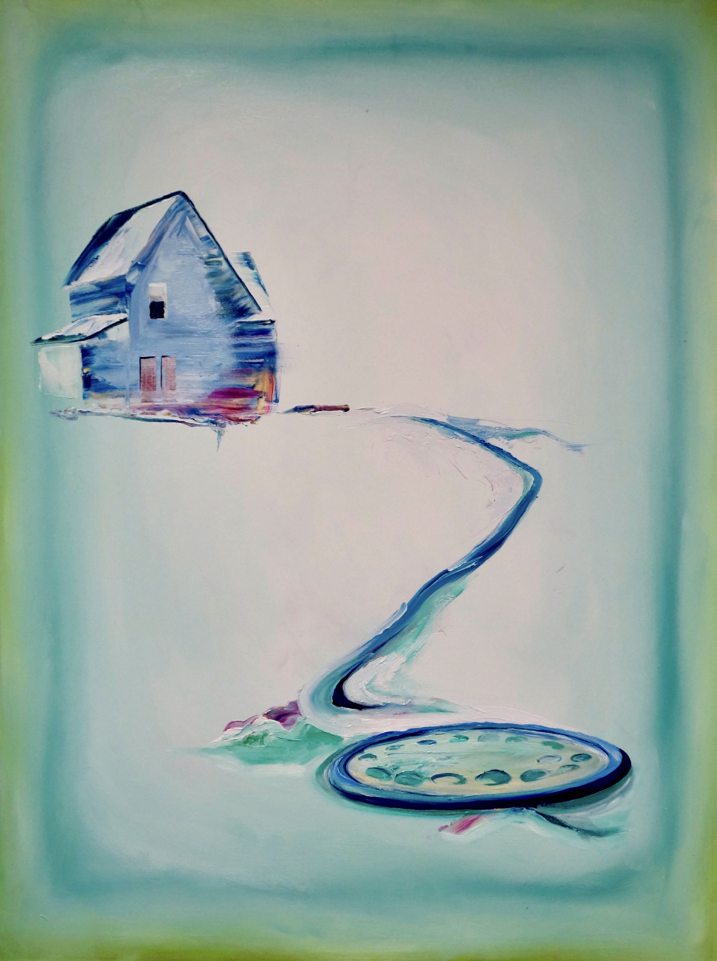 Paths – oil on canvas – 48”x36” – 2017