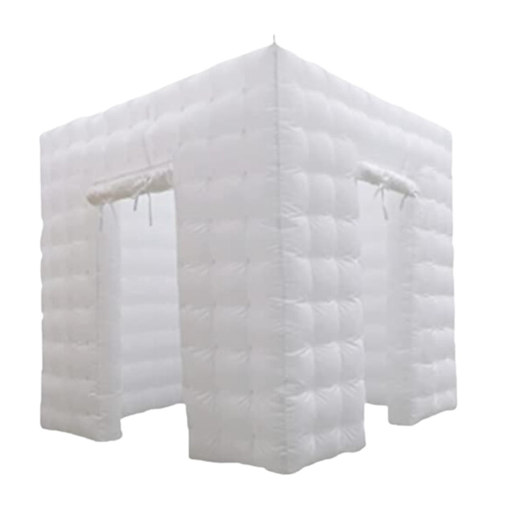 White Inflatable Booth 8x8