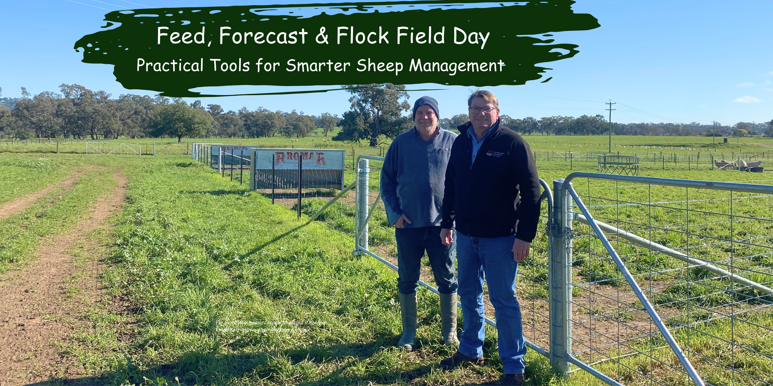 FEED, FORECAST &amp; FLOCK FIELD DAY