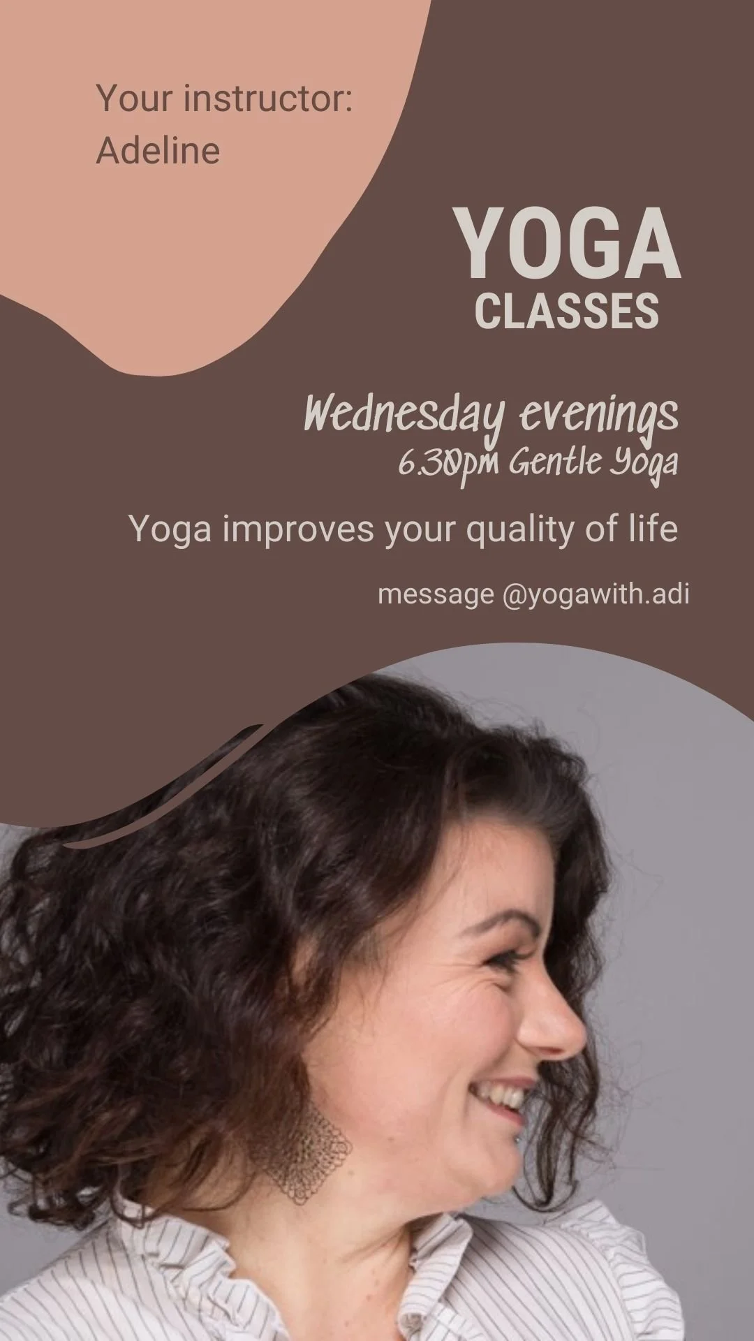 GENTLE YOGA WEDNESDAYS!
