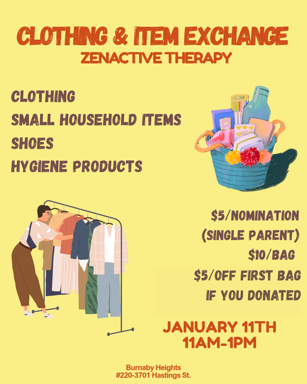 Clothing &amp; Item Exchange!