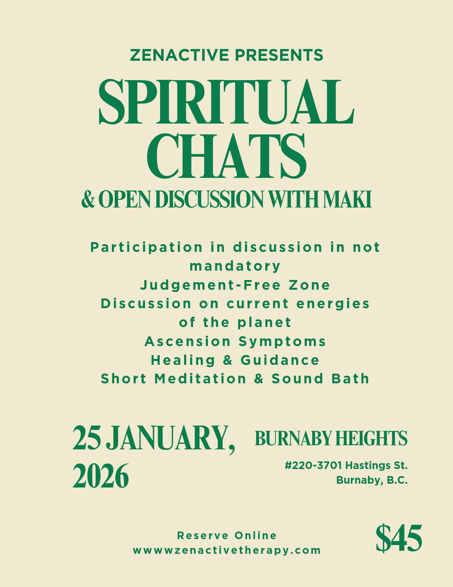 Spiritual Chats with Maki