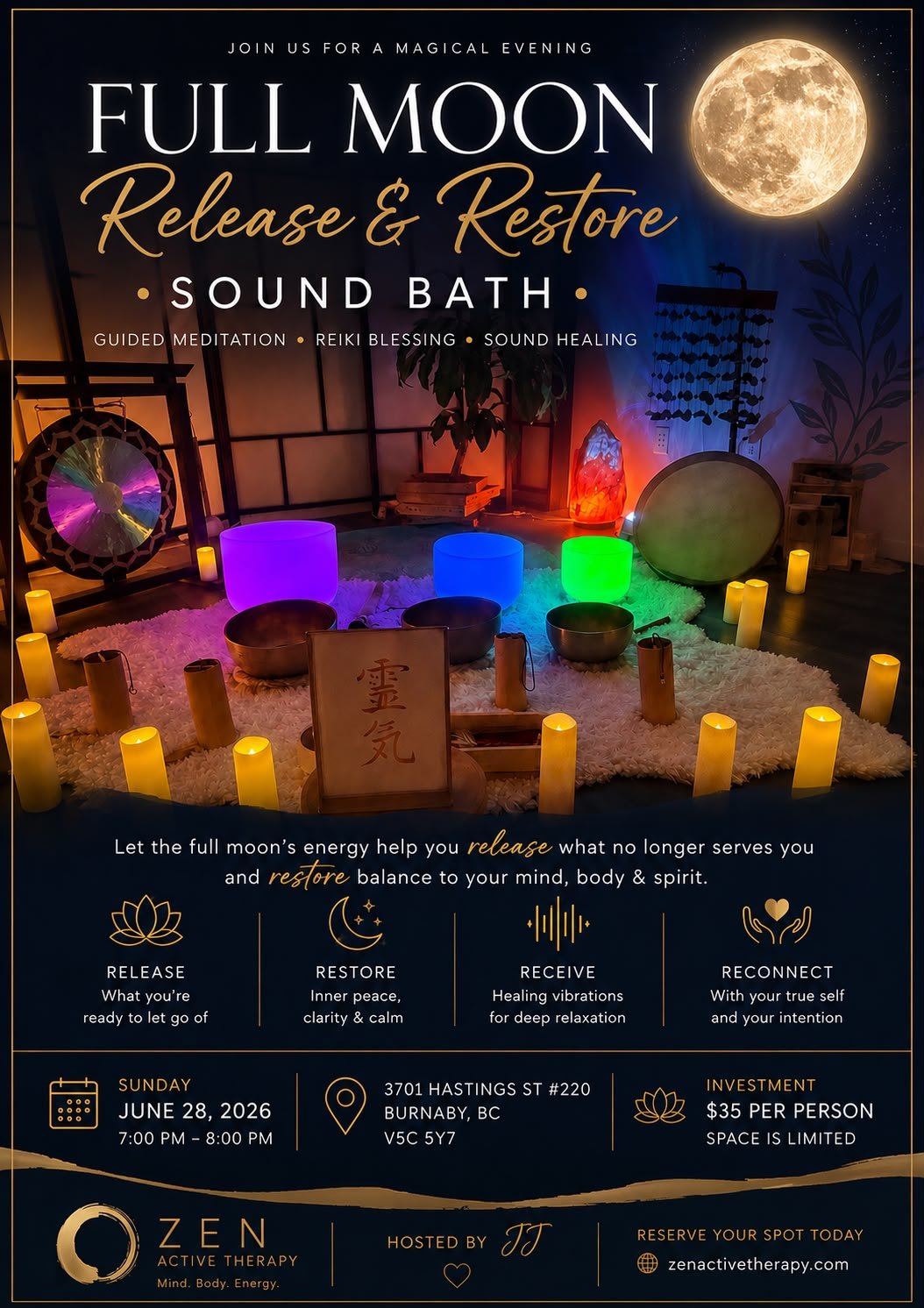 Sound Bath + Meditation June 28th!