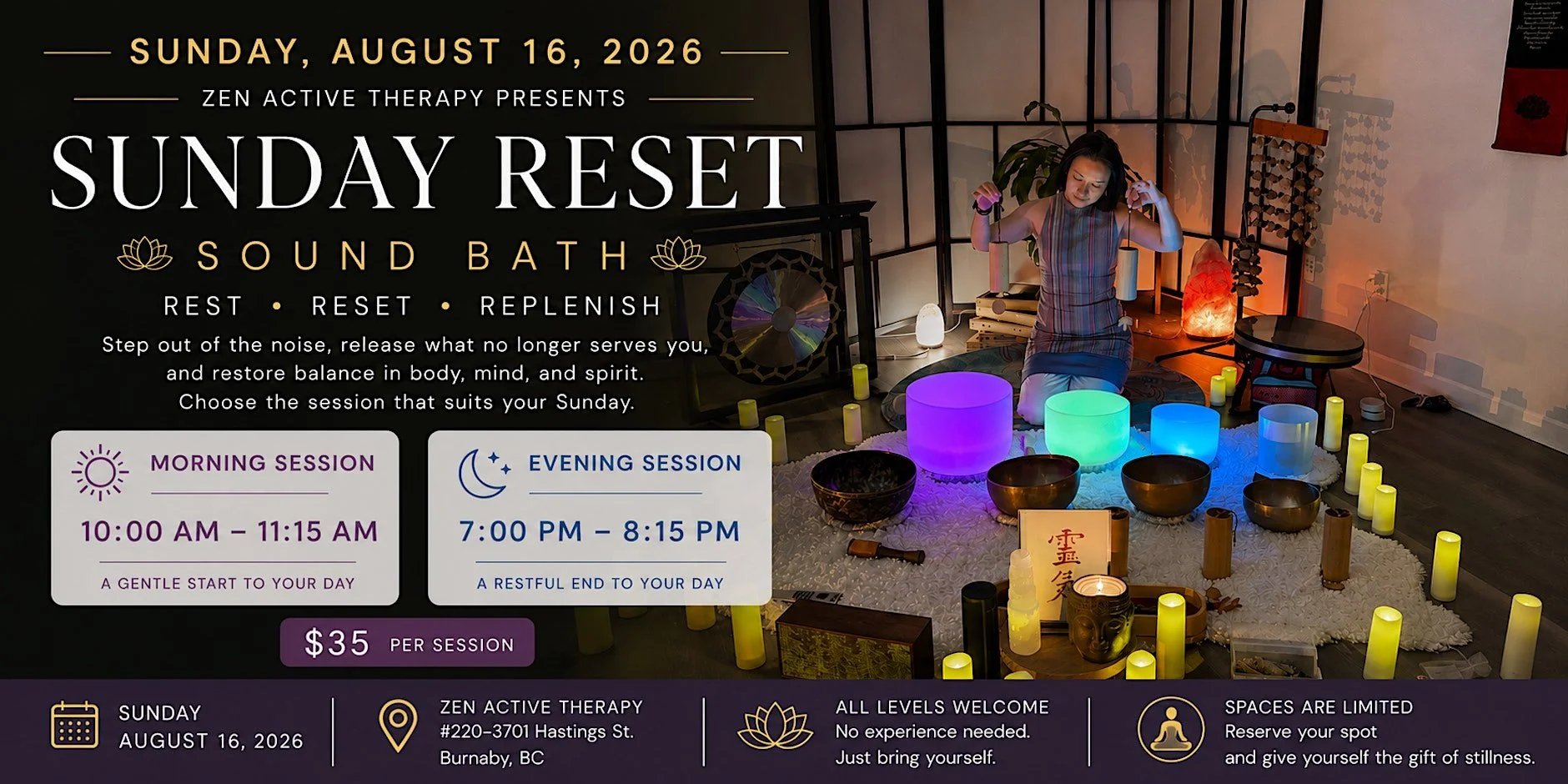 Soundbath &amp; Meditation x2!