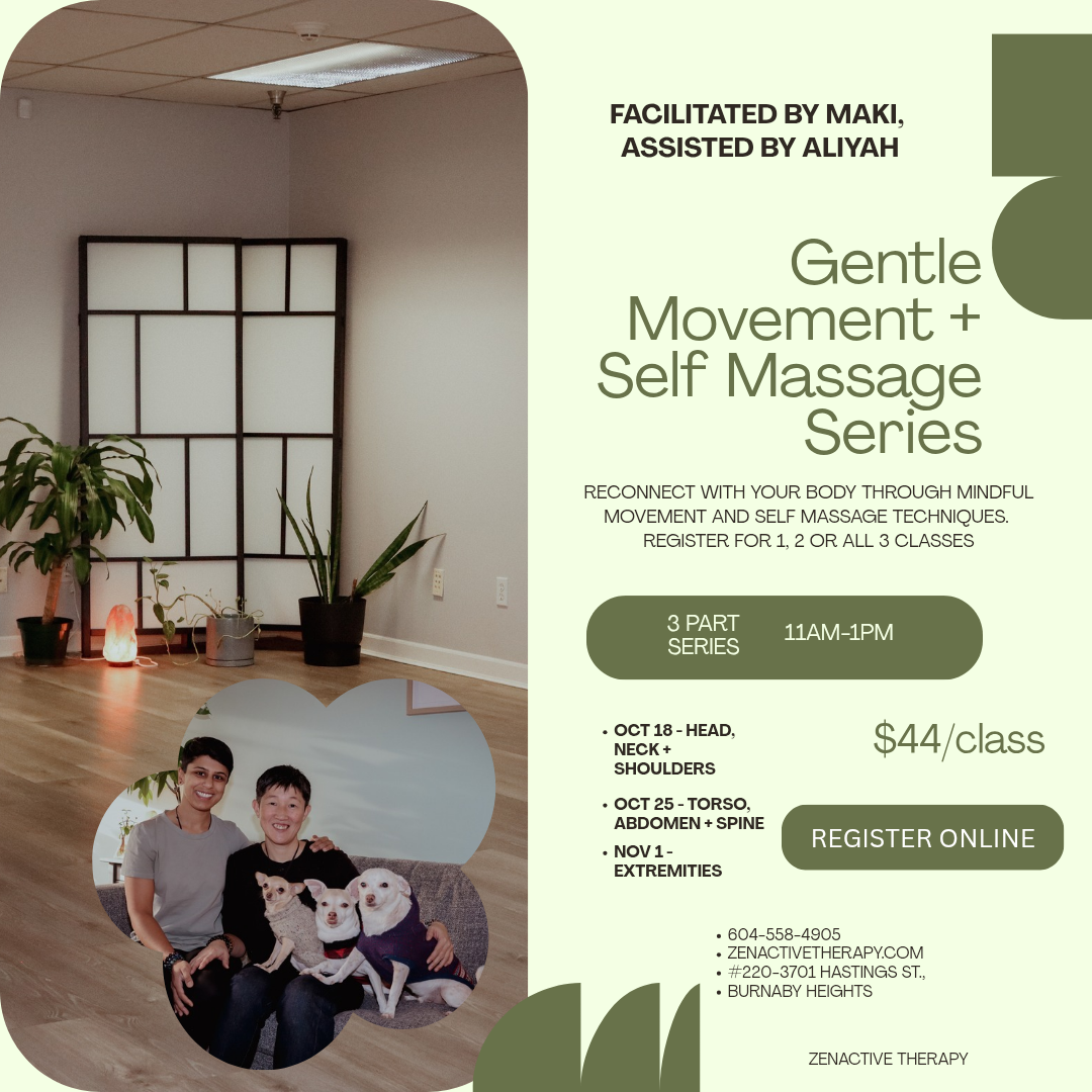 Gentle Movement &amp; Self Massage Series
