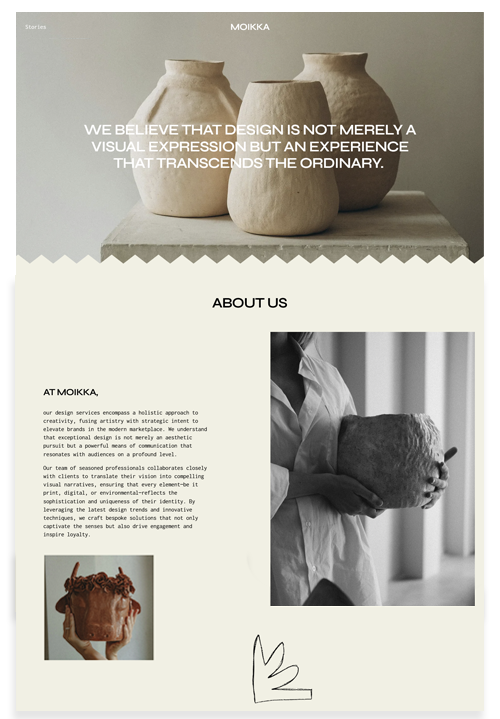 one pager egyoldalas weboldal