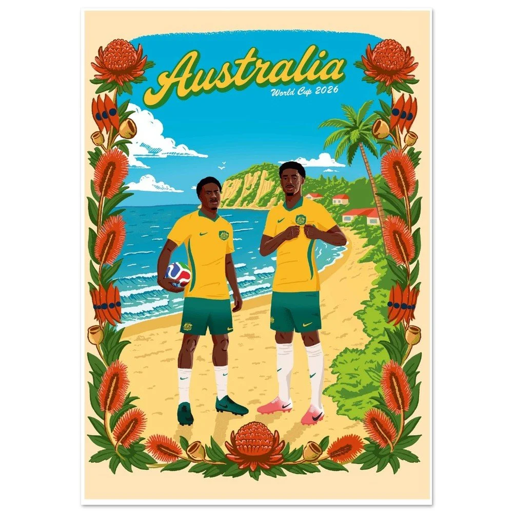 Australia - World Cup 2026 Poster