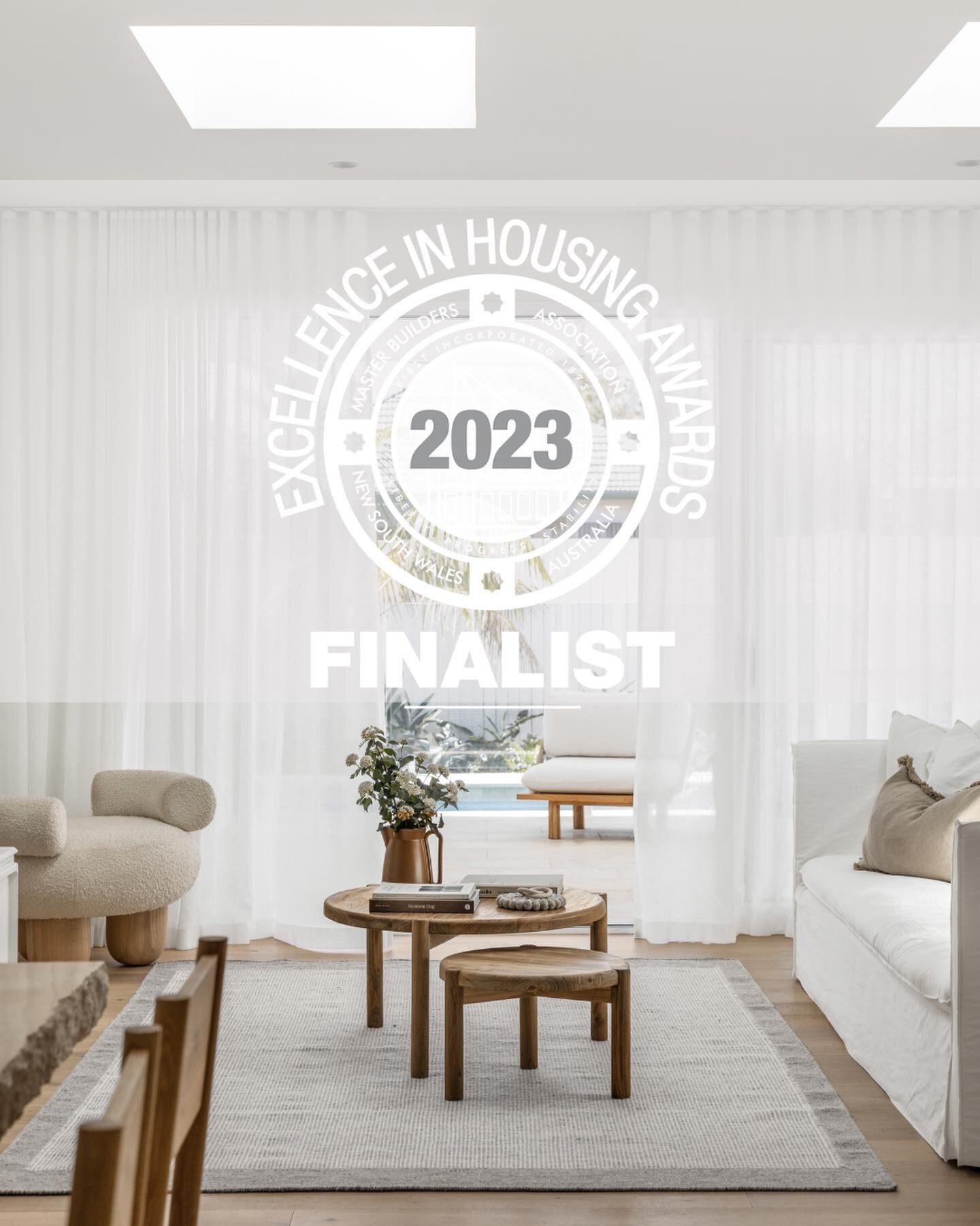We are super excited to announce our Woonona Duplex project has been selected as a finalist in the 2023 NSW Master Builders Excellence in Housing Awards. 

This custom-designed duplex, a privilege to work on with our wonderful clients, represents the