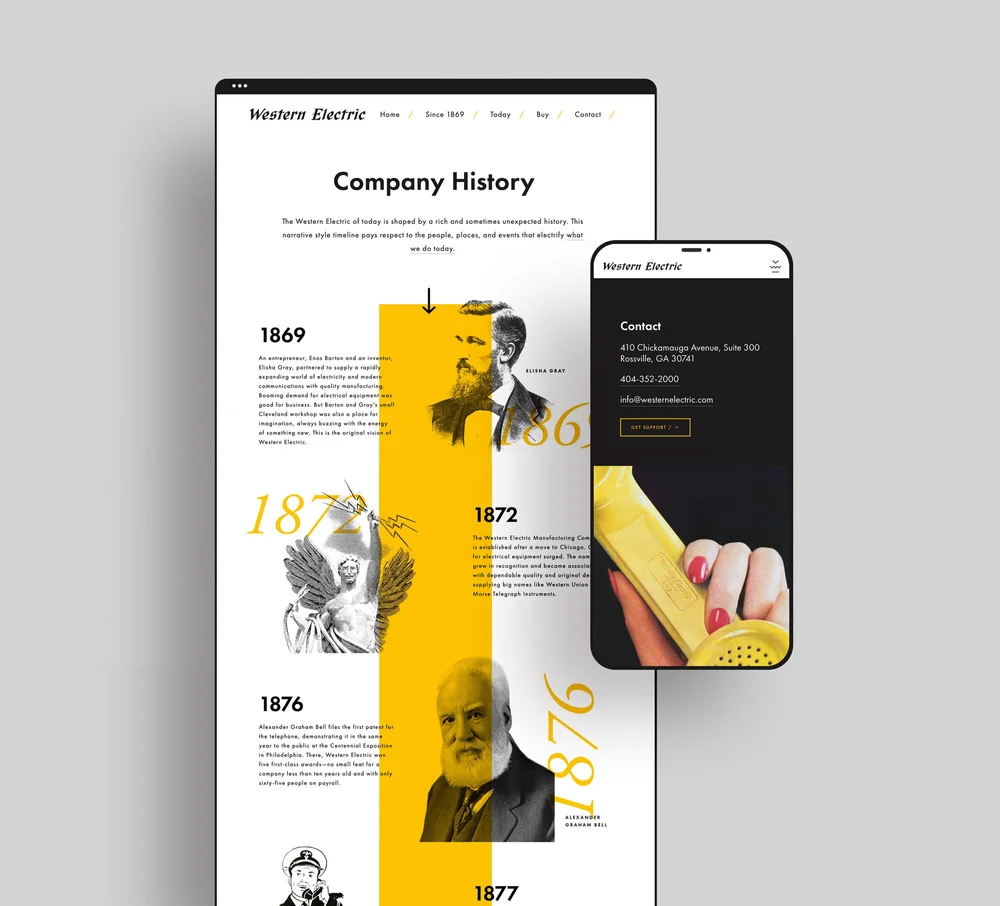 Western Electric — Shiift Creative | Brand + Web Studio