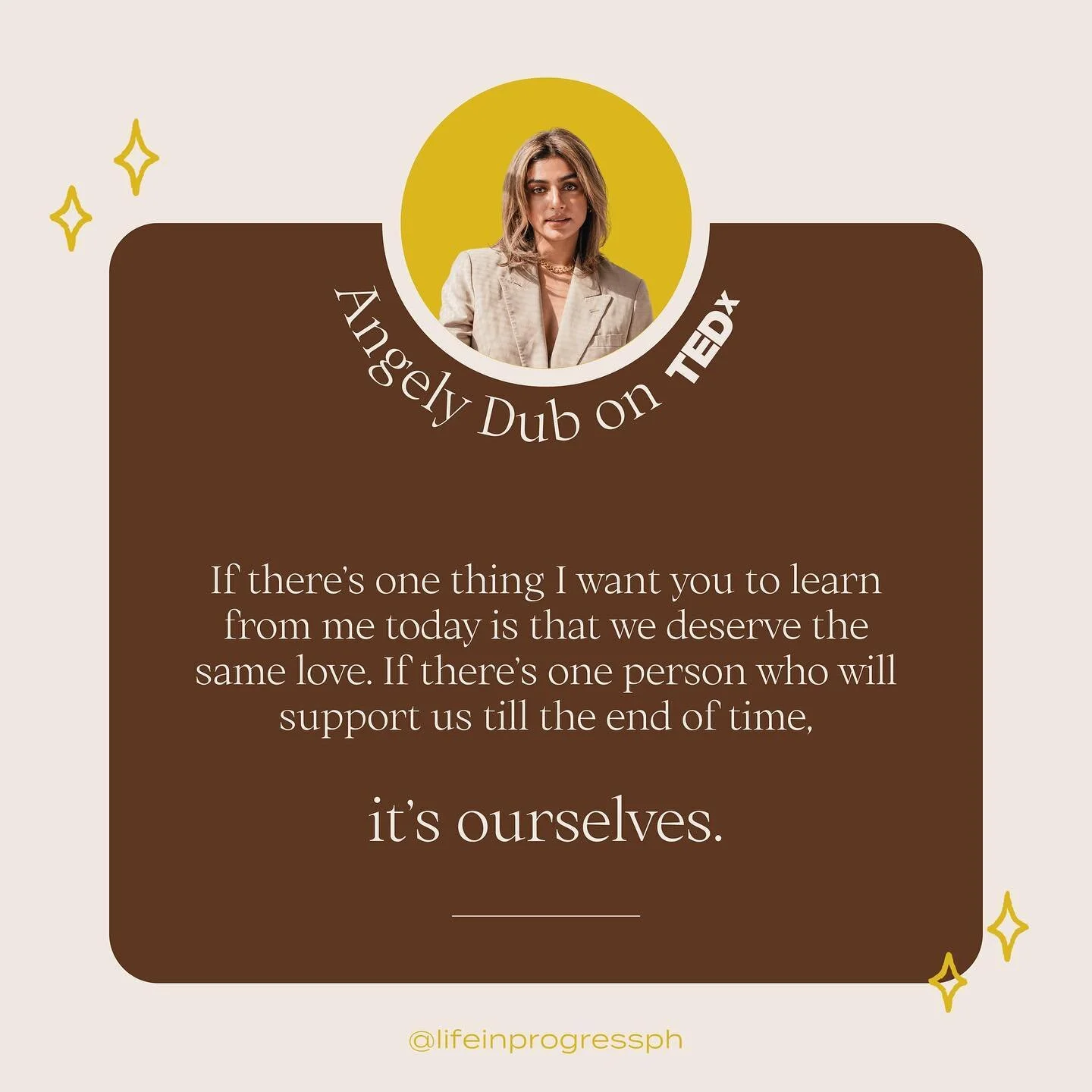 A week ago @angelydub had her first ever Ted Talk and we still can’t over it! 🥹