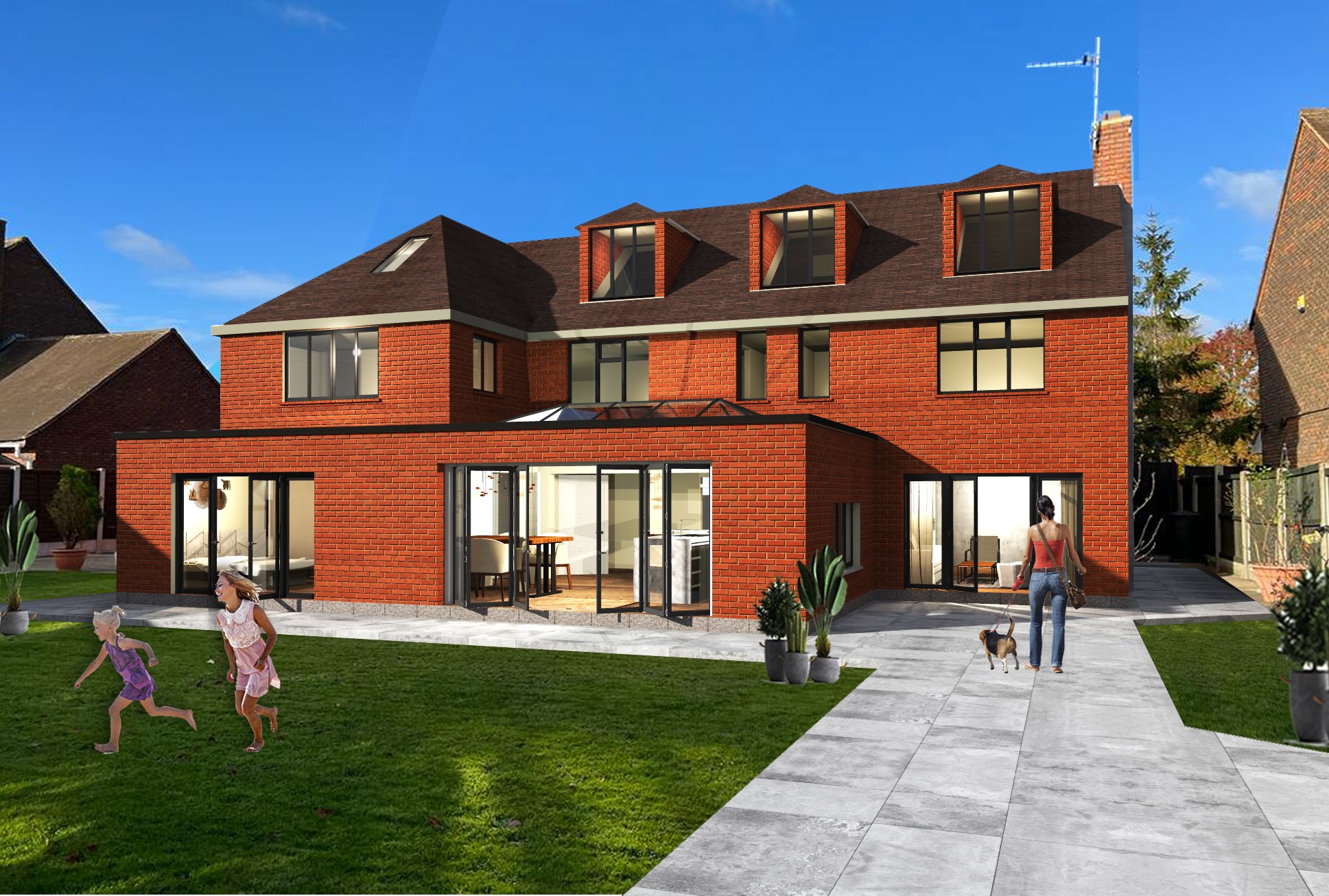 Residential Extensions - Hornchurch - due for completion Spring 2023