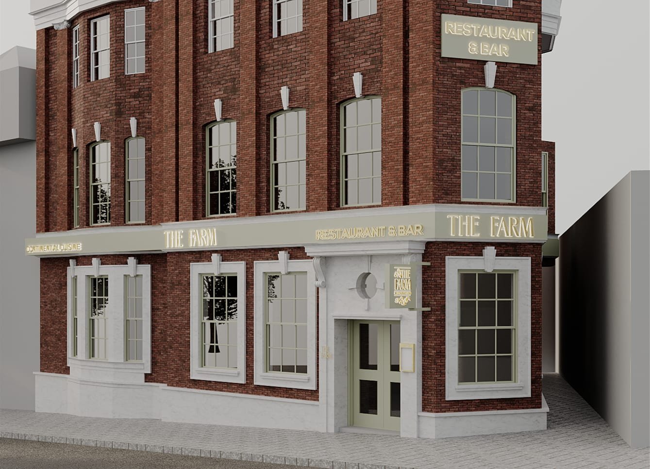Planning Consent - Change of Use - former Barclays Bank to Restaurant - Hillingdon - Green Lane Conservation Area