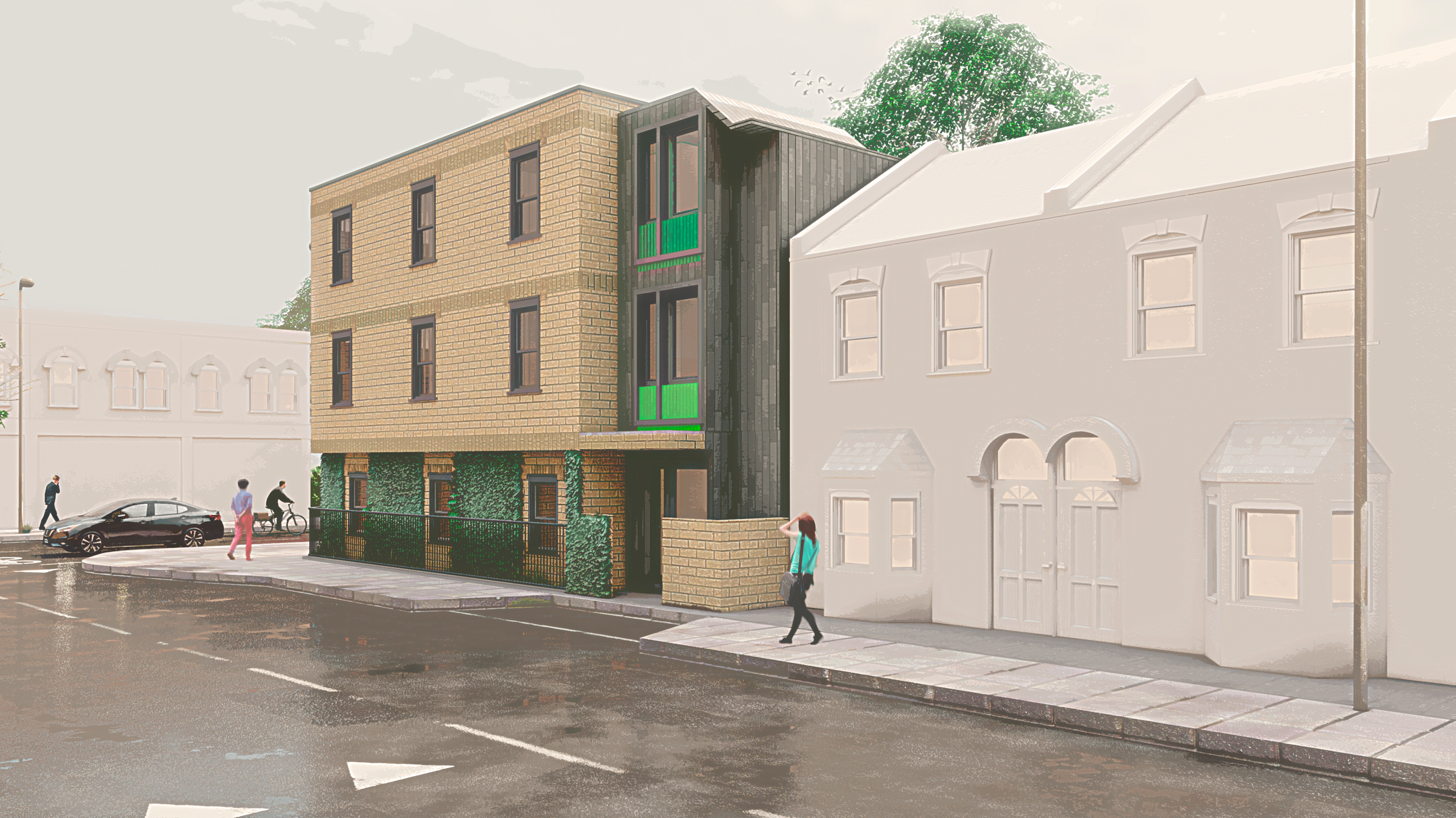 3 x 1 Bedroom Flats - Leytonstone - Planning Approved
