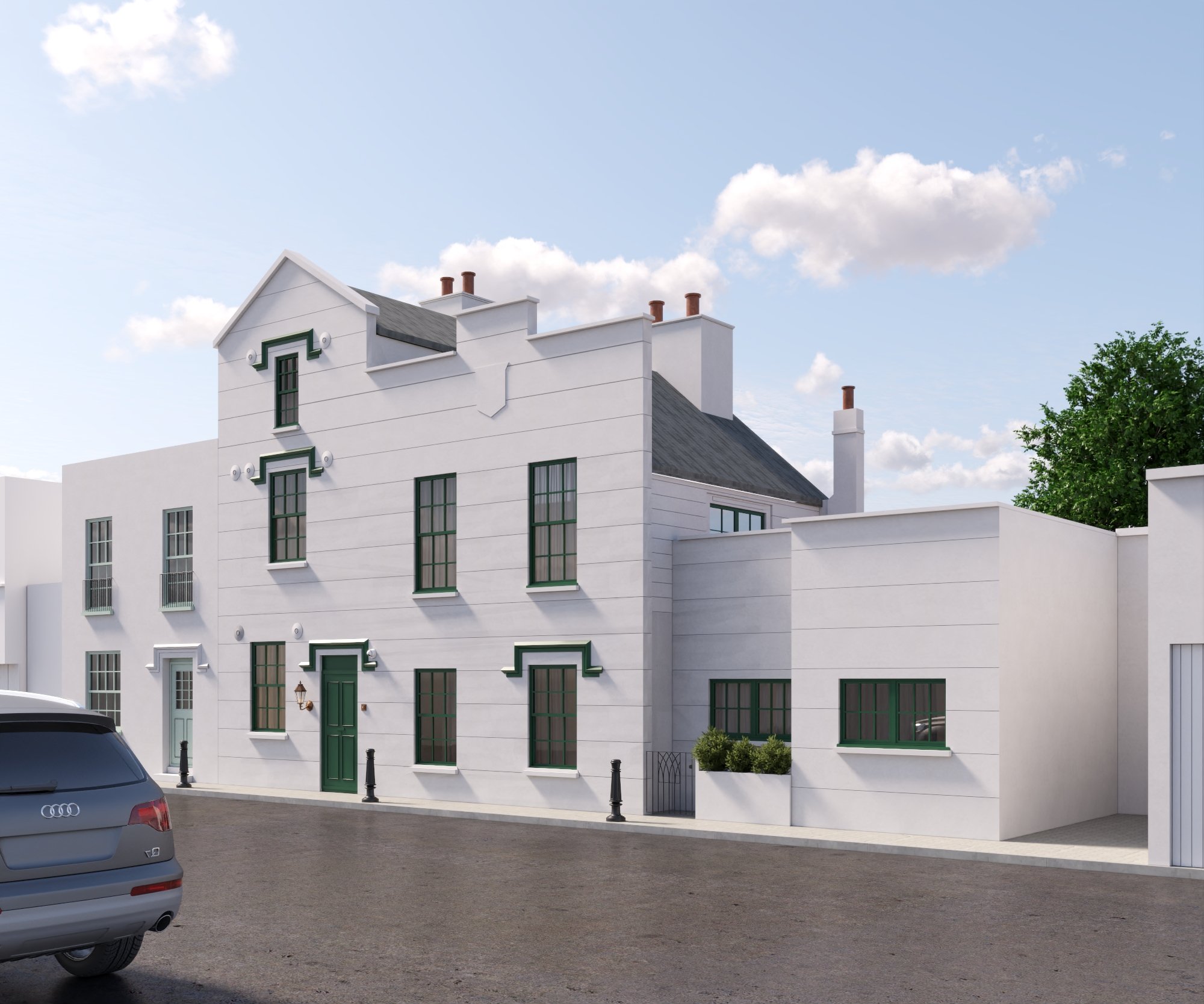 Planning Approval on this Grade II listed property with external redesign and full internal reconfiguration - Camden - Onsite
