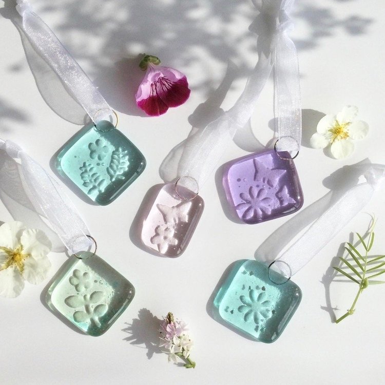 Handmade glass by Suzanne Campbell