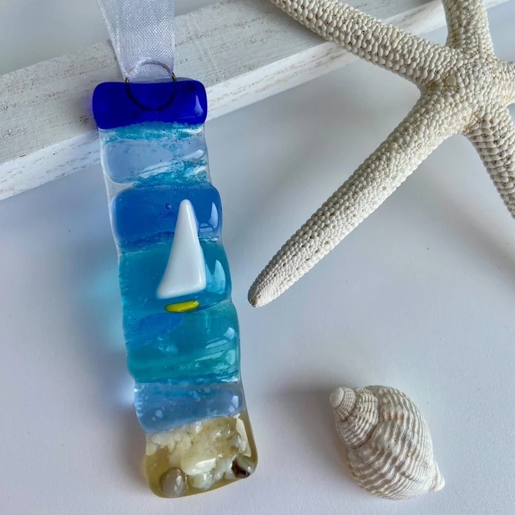 Handmade glass by Suzanne Campbell