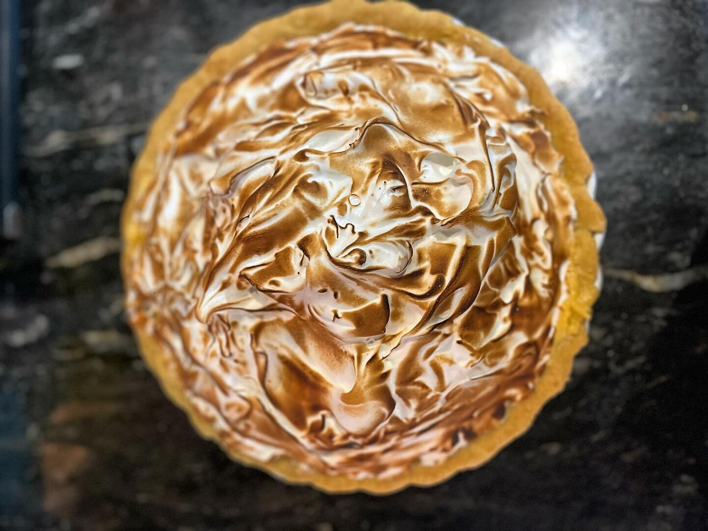 If the main courses weren&rsquo;t enough to tempt you, how about this homemade lemon meringue pie 🍋 we also have vanilla creme br&ucirc;l&eacute;e with dark chocolate &amp; sea salt dipped shortbread on tonight&rsquo;s desserts menu for #valentinesd