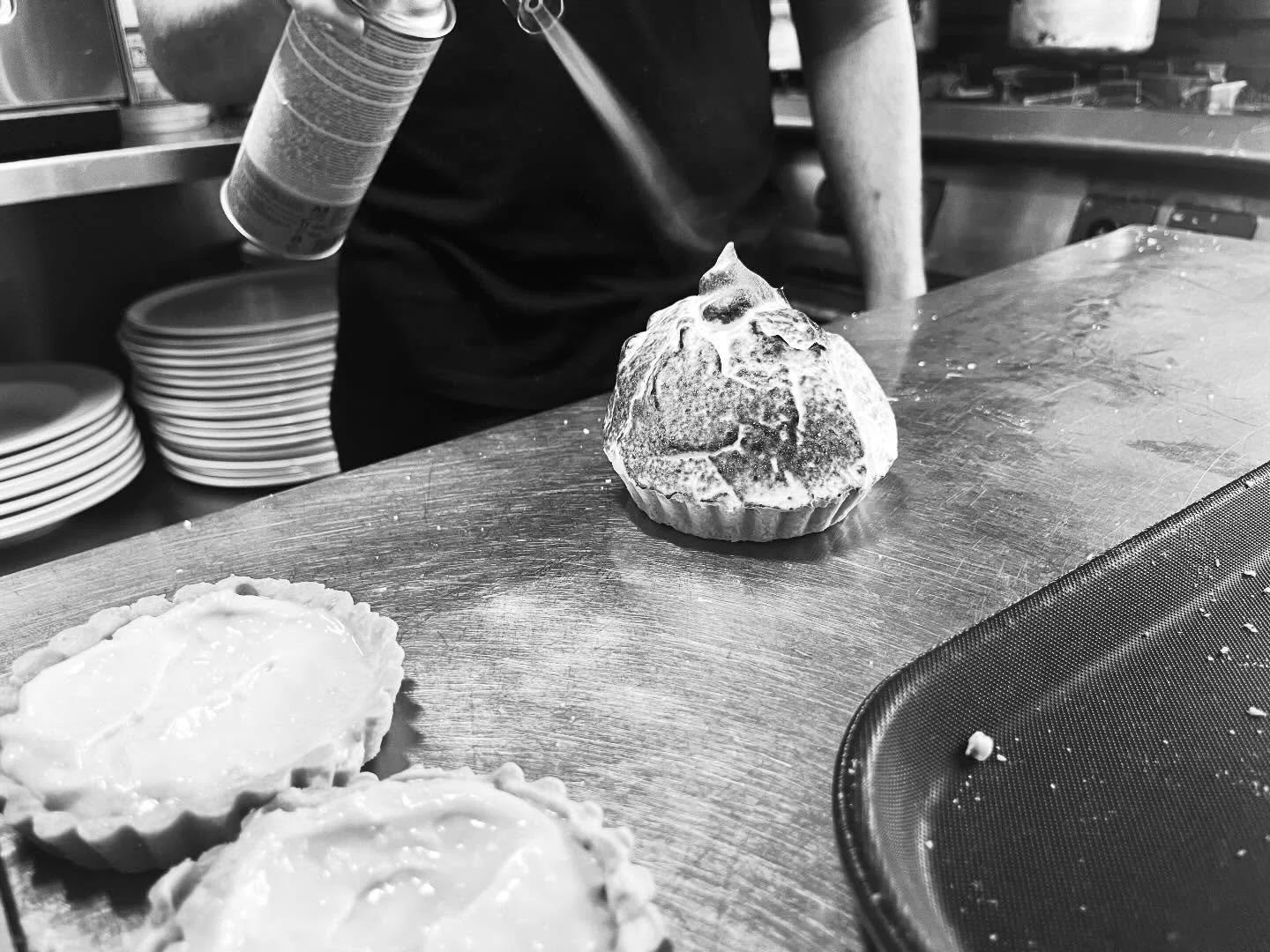 Valentines prepping&hellip;. Lemon meringue pie incoming 🍋