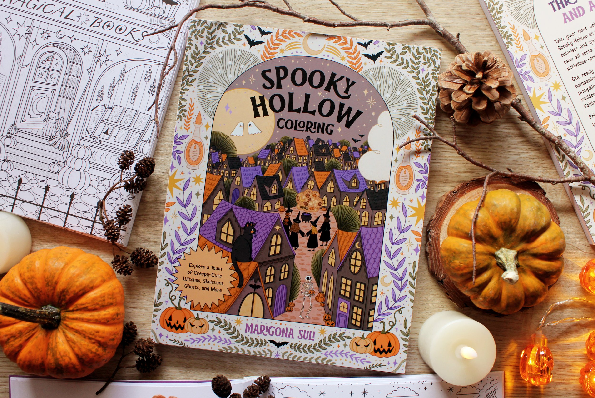 Spooky Hollow Coloring Book