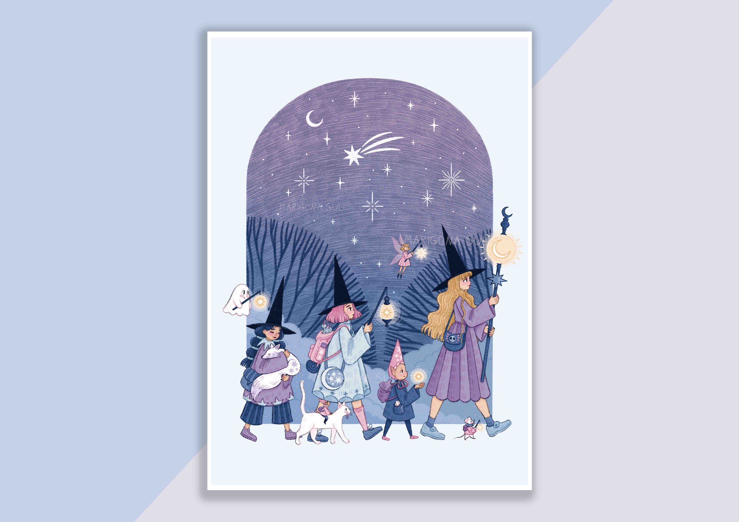 Journey Under The Stars Print