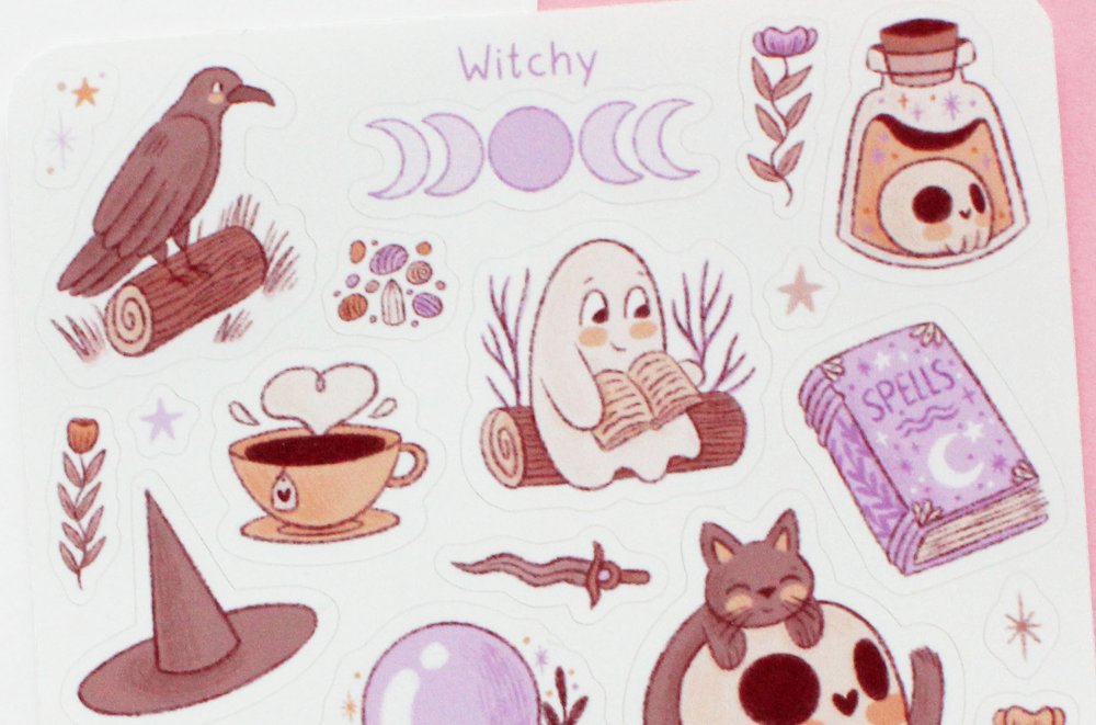 Witchy Stickers