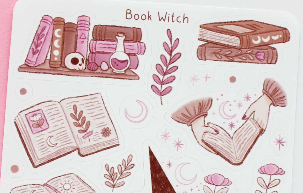 Witchy Sticker Sheet — Marigona Suli