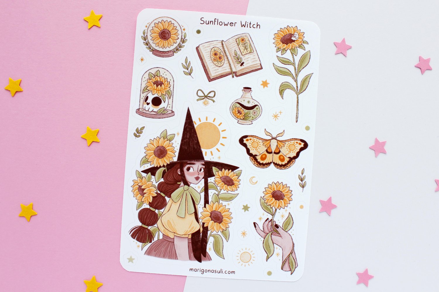 Spring Flowers Sticker Sheet — Marigona Suli