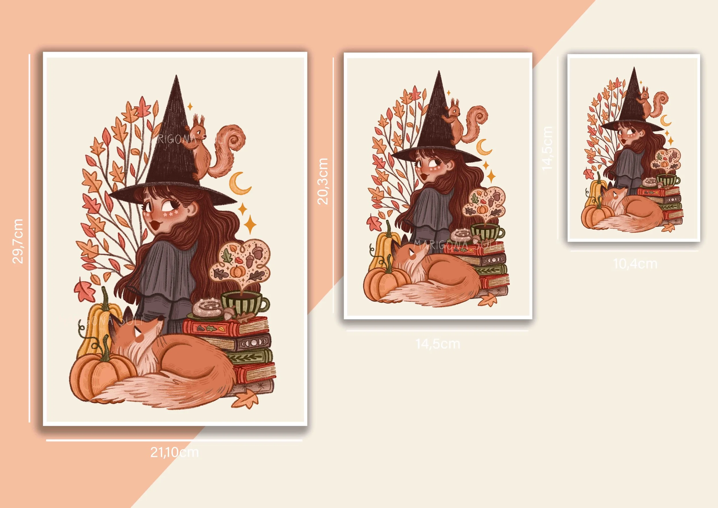 Witch Fox And Squirrel Print 2.jpg