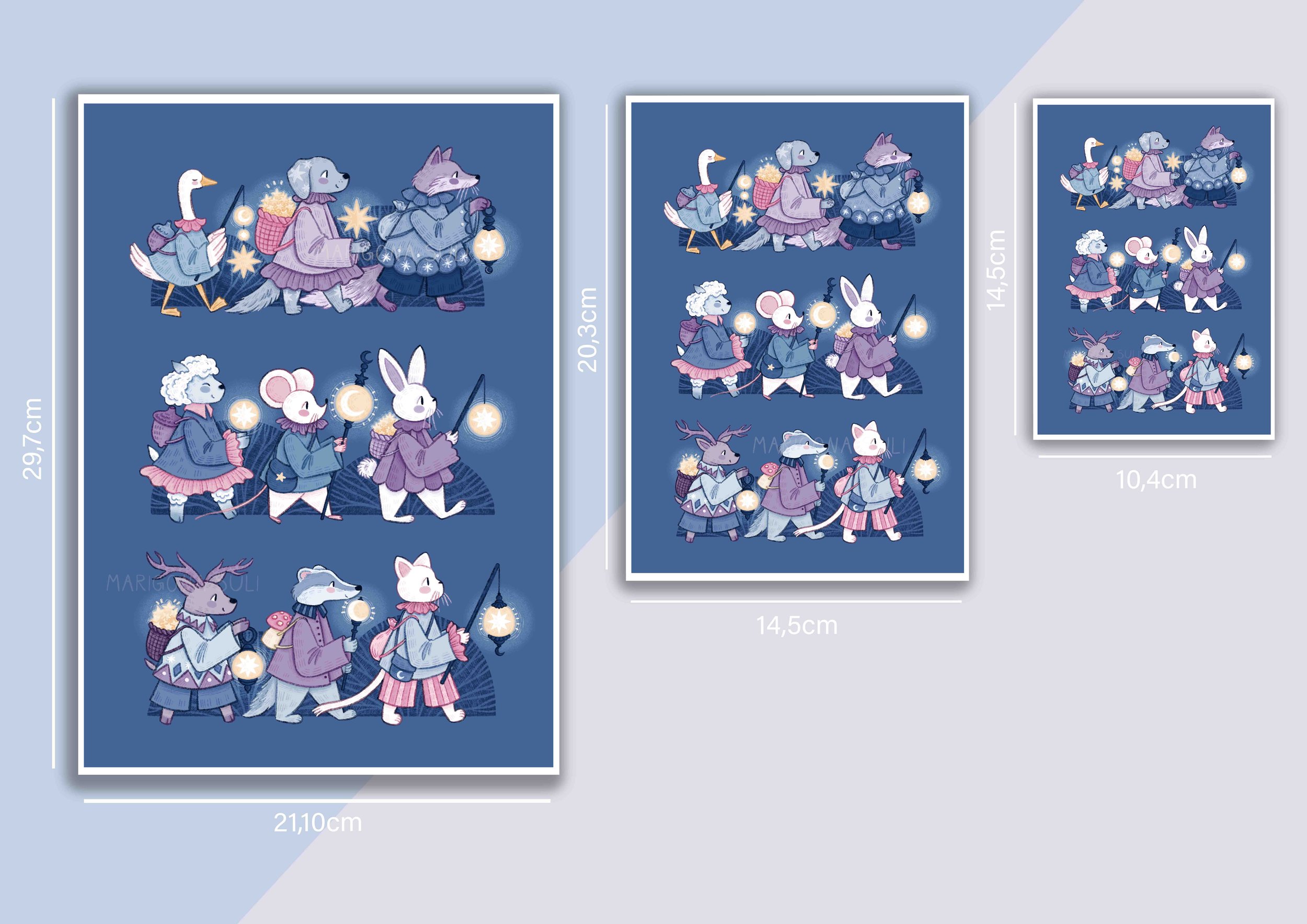 Lantern Parade Print A4 Different.jpg