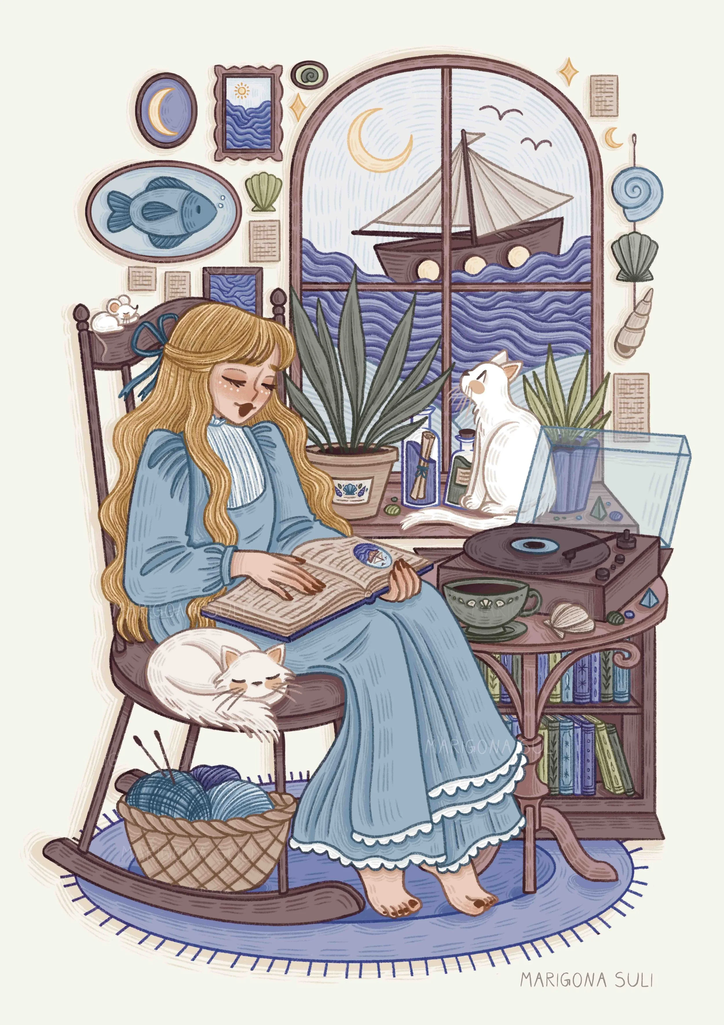 Reading_By_The_Sea_A2 small.jpg