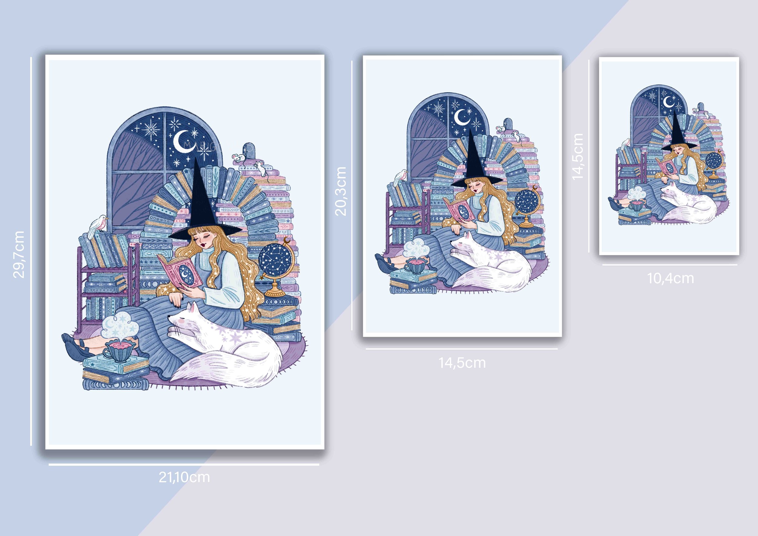 Celestial Book Witch Print A4 Different.jpg