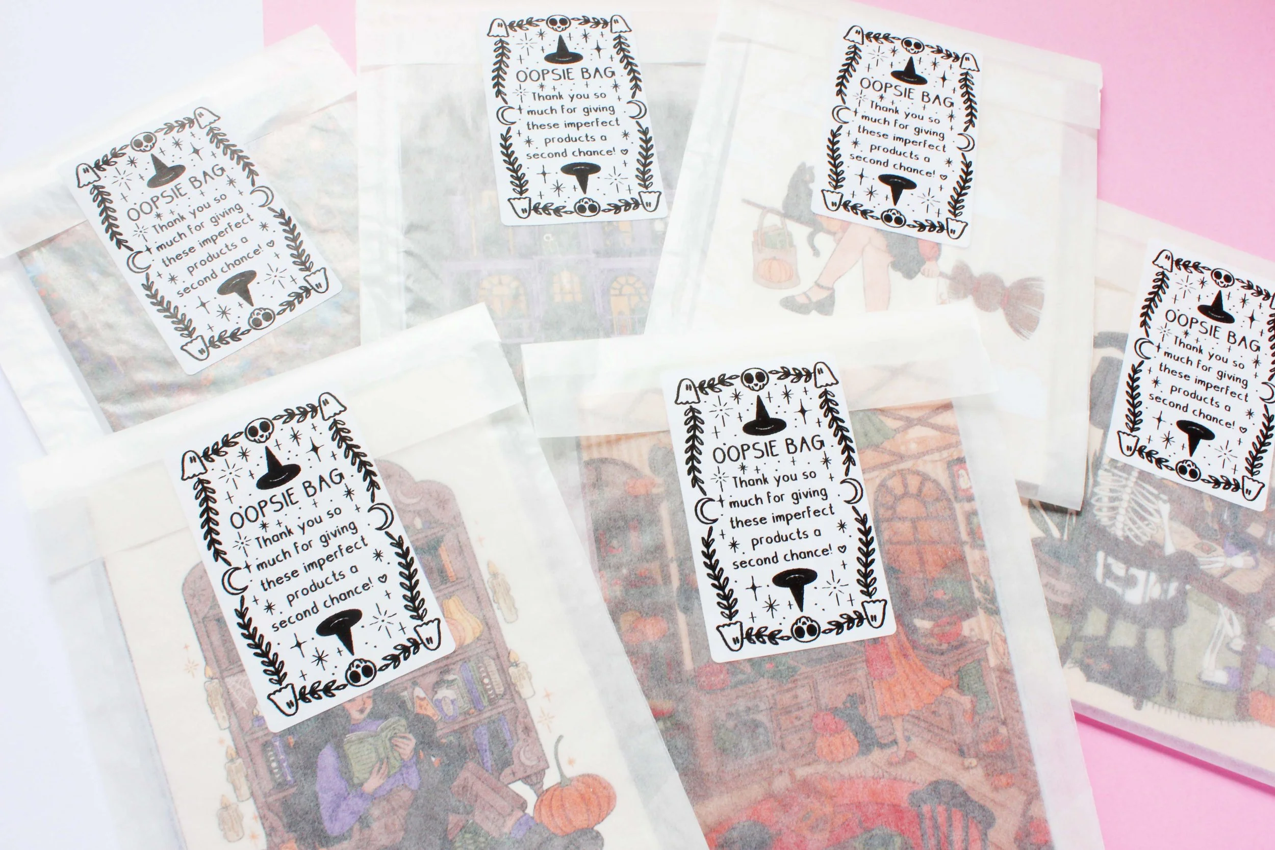 Postcard A6 Oopsie Bag