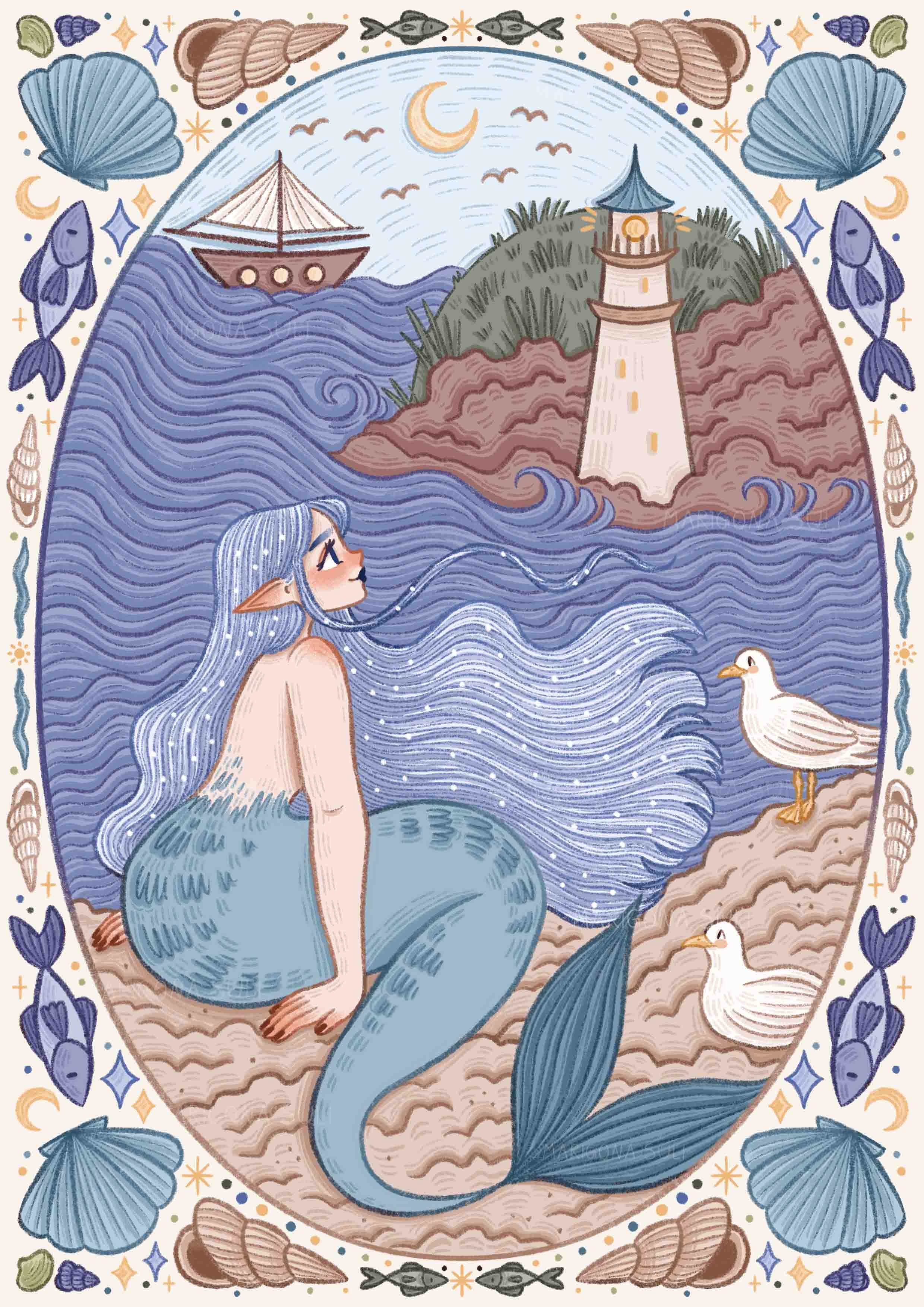 Mermaid_Looking_At_A_Lighthouse_Merged small.jpg