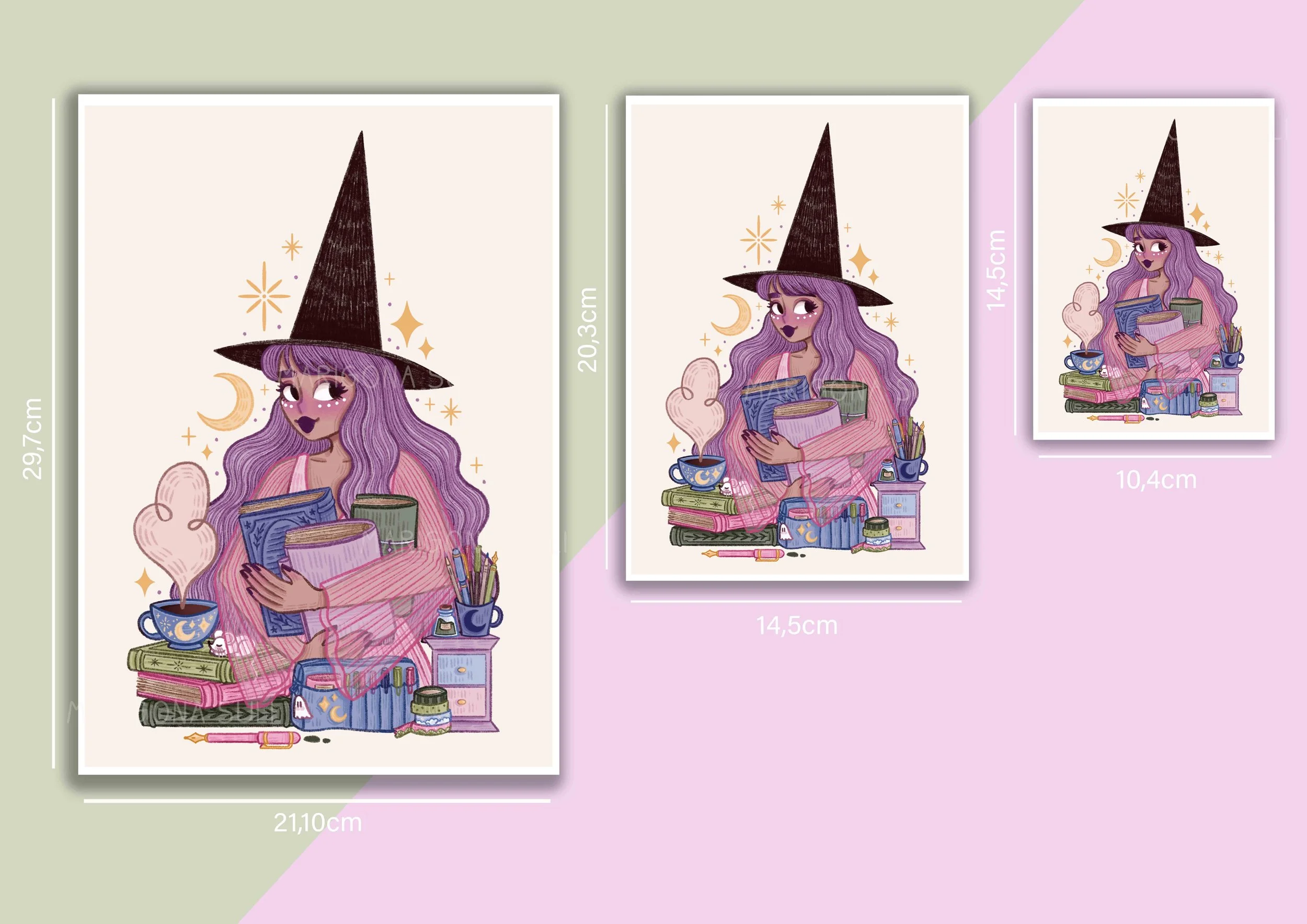 Stationery Witch Prints Different Sizes.jpg