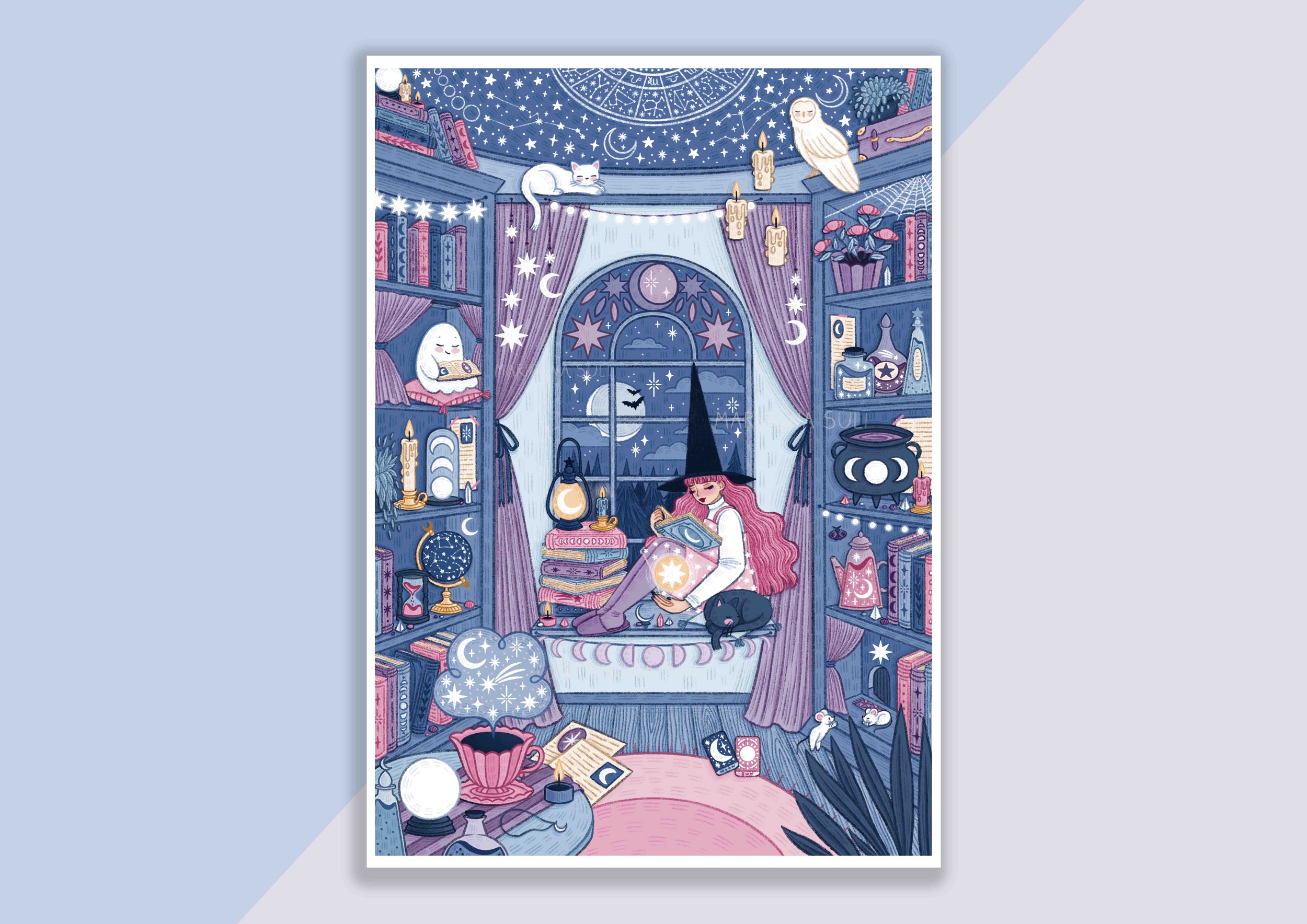 Celestial Witch Room Print