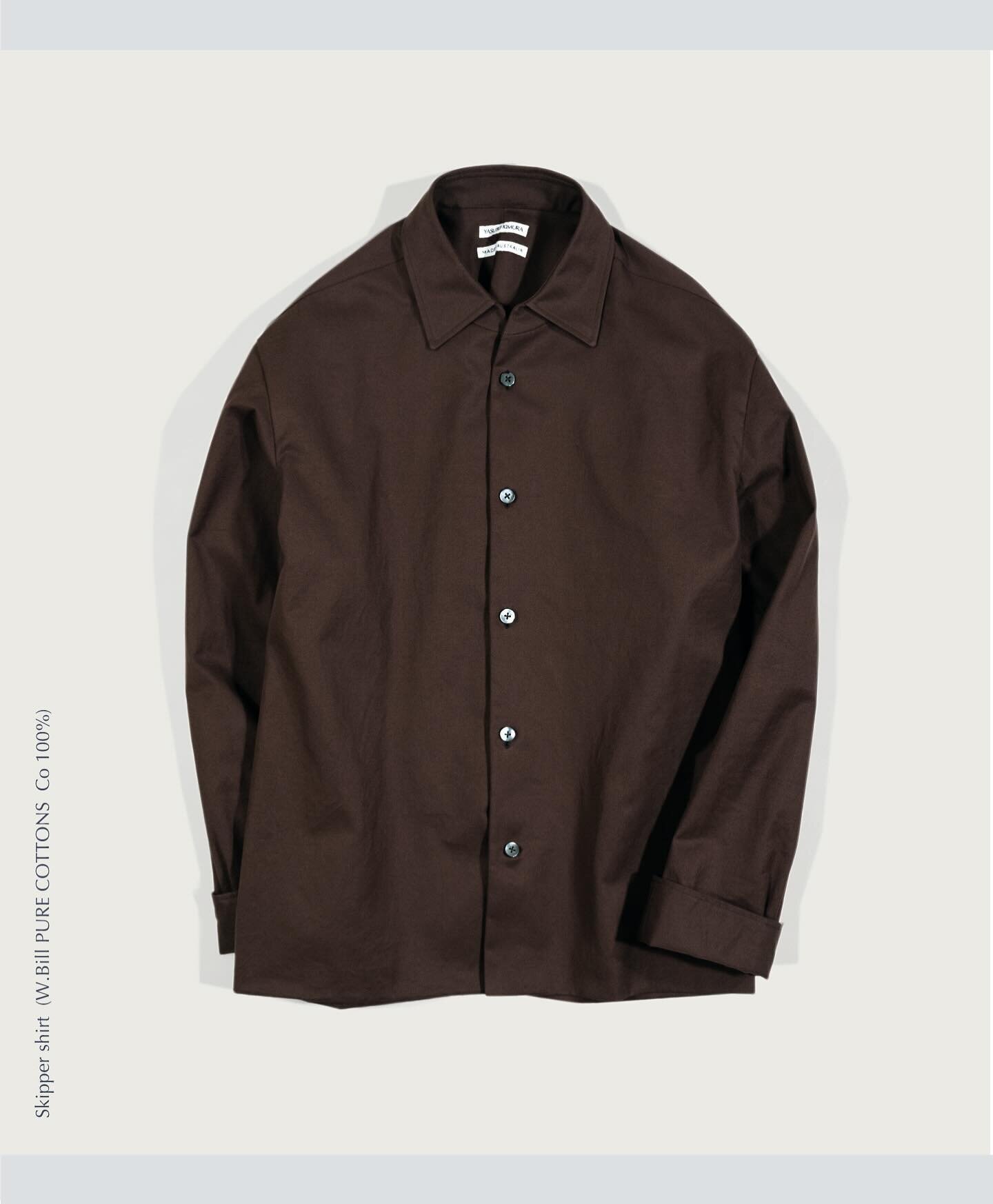 Skipper shirt #yasutokimura #wbill1846 #madetoorder #shirt #unisexclothing #purecottons